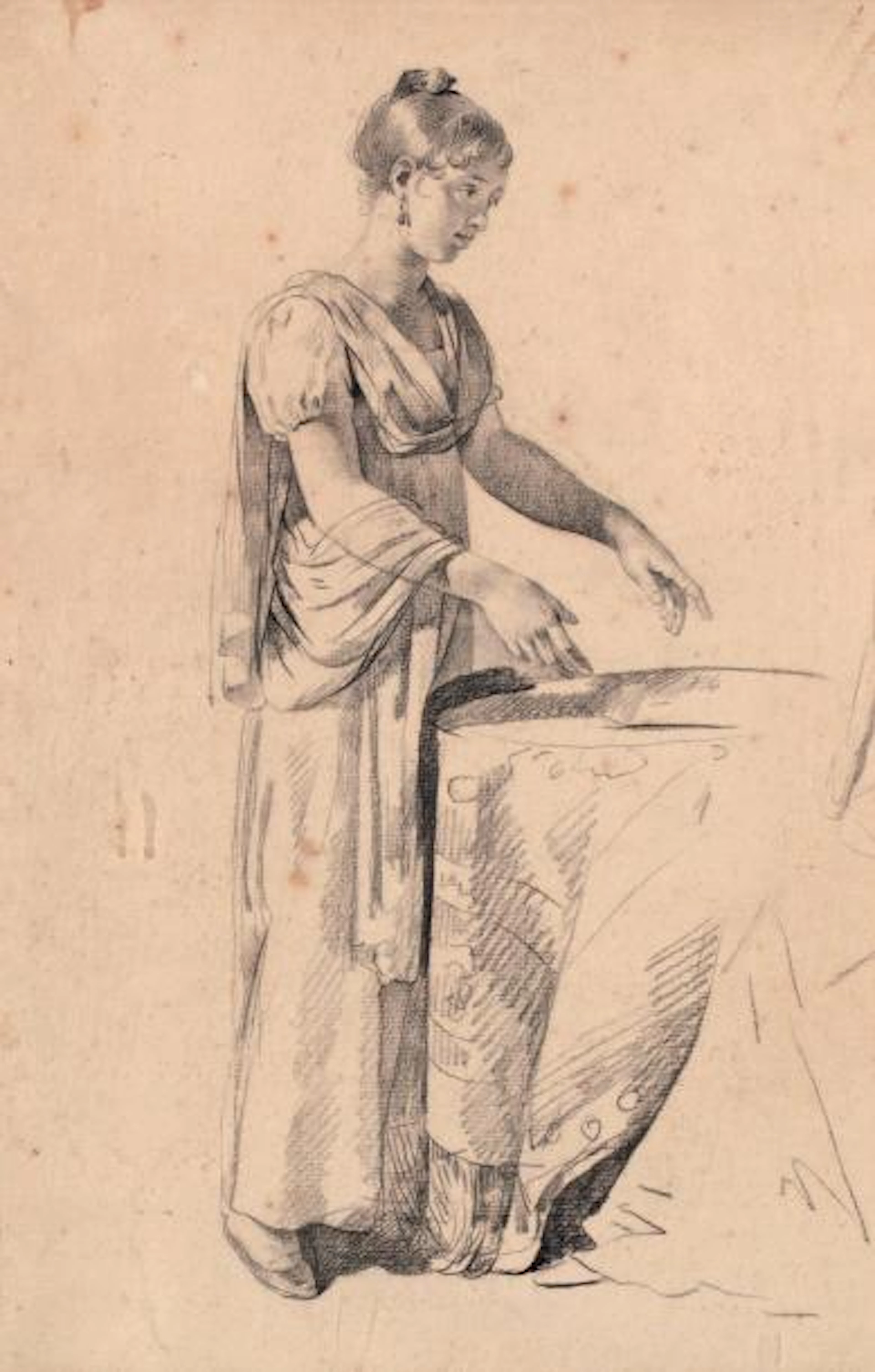 D'après Martin DROLLING (1752-1817) Jeune…