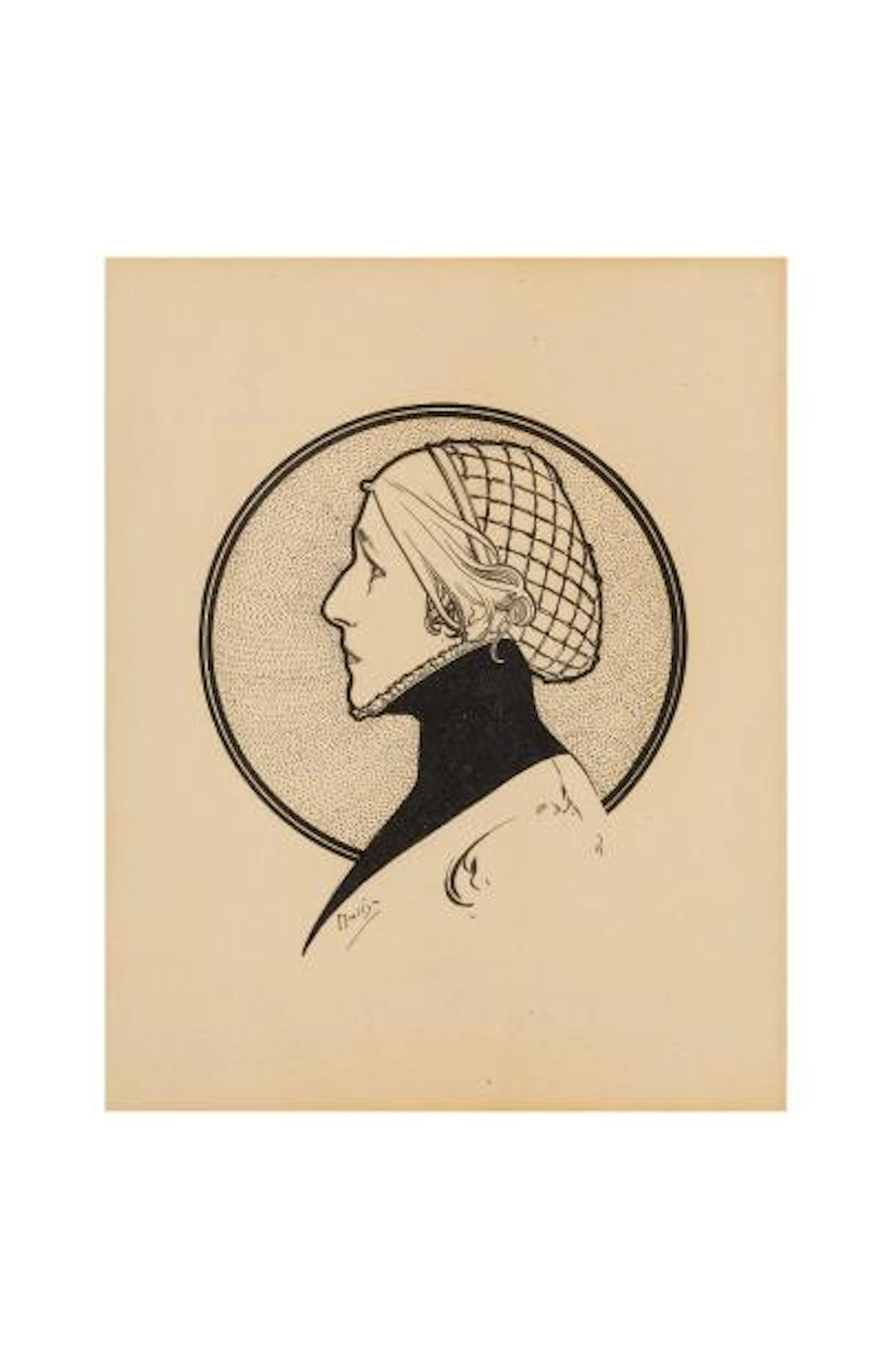 Alphonse MUCHA (1860 - 1939) Dessin à l'encre…