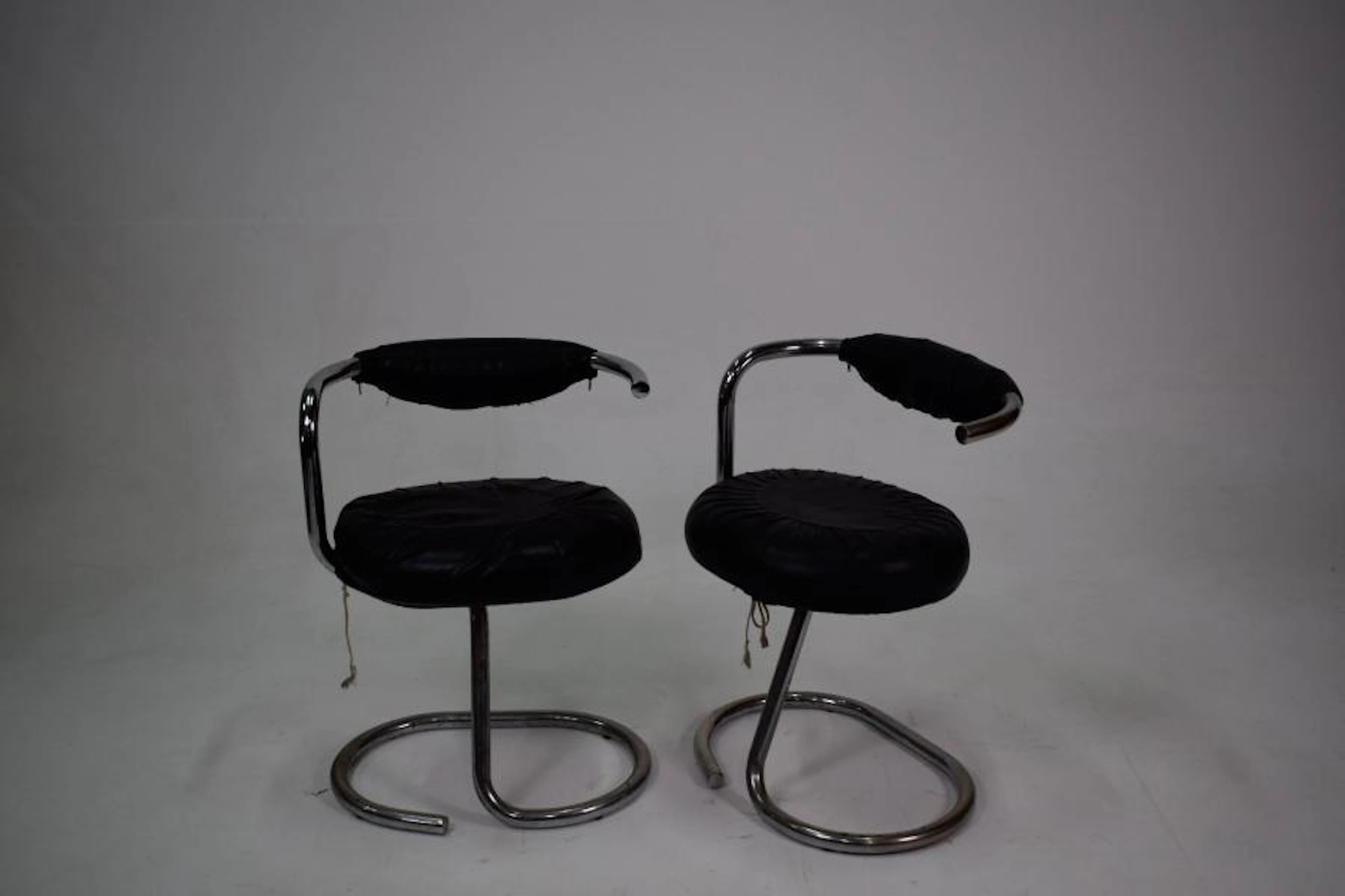 Giotto STOPPINO (1926-2011) Paire de chaises…