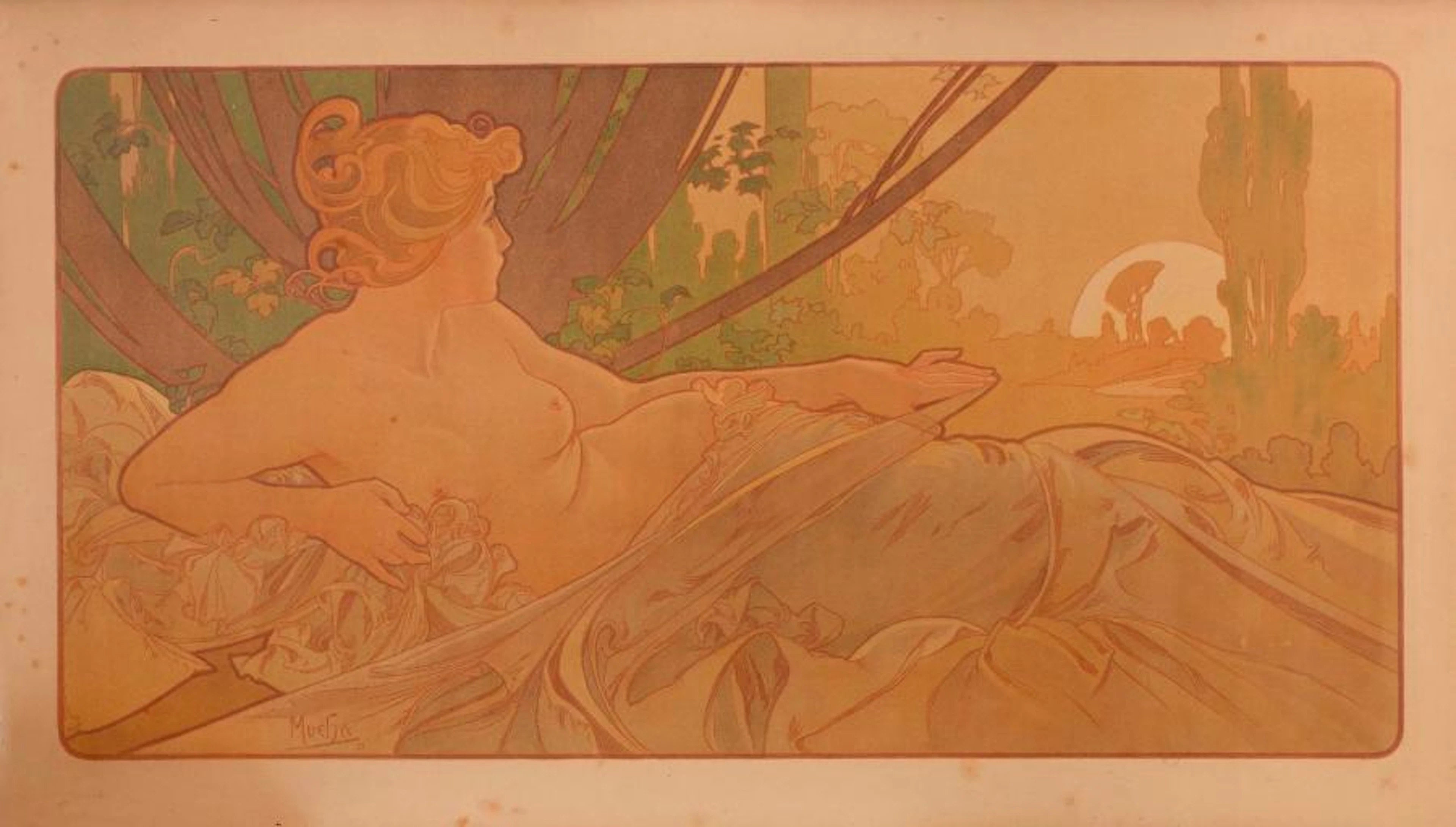 Alphonse MUCHA (1860 - 1939) "Aurore et…