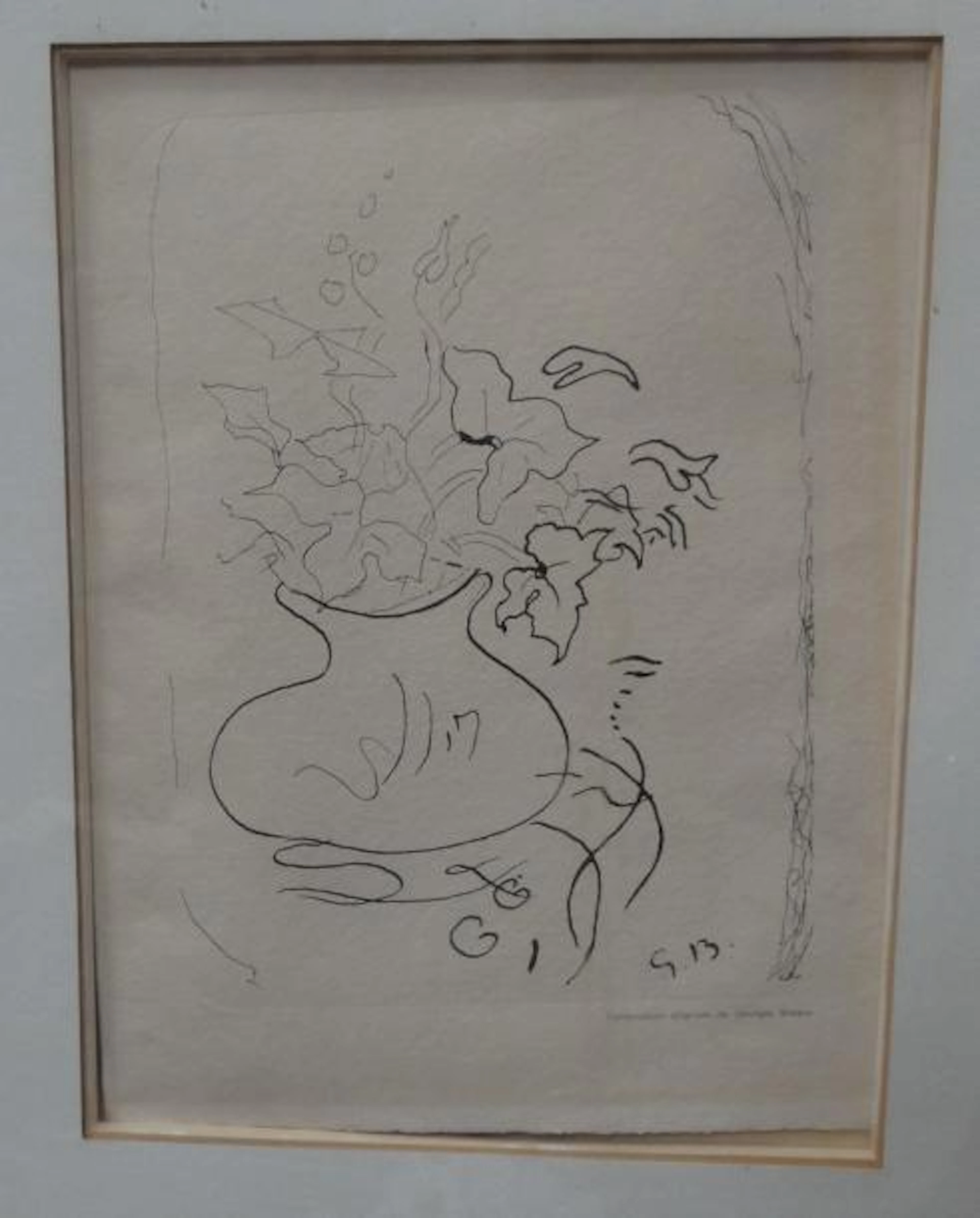 D'après Georges BRAQUE D'après une composition…