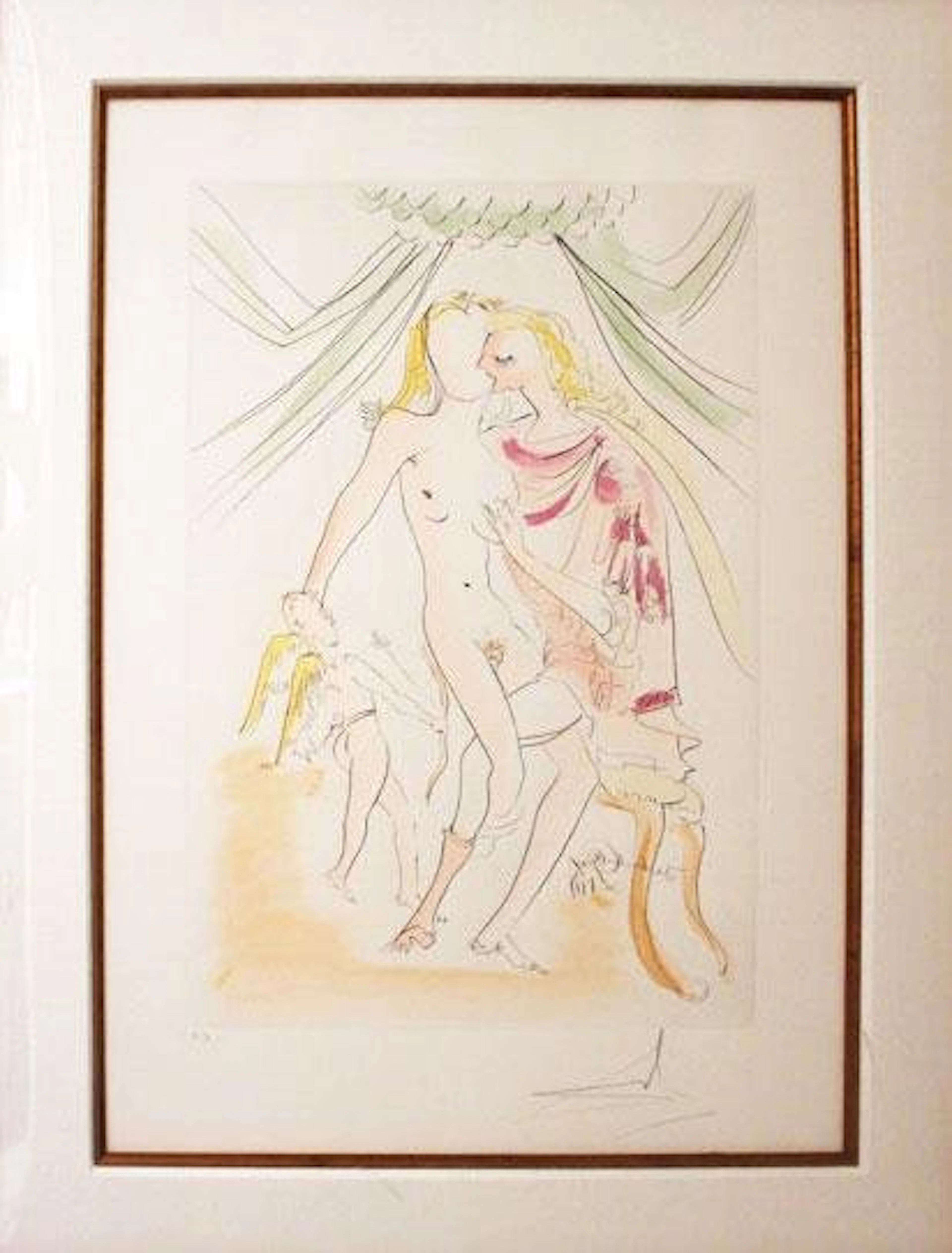DALI ** VENUS, MARS ET CUPIDON **