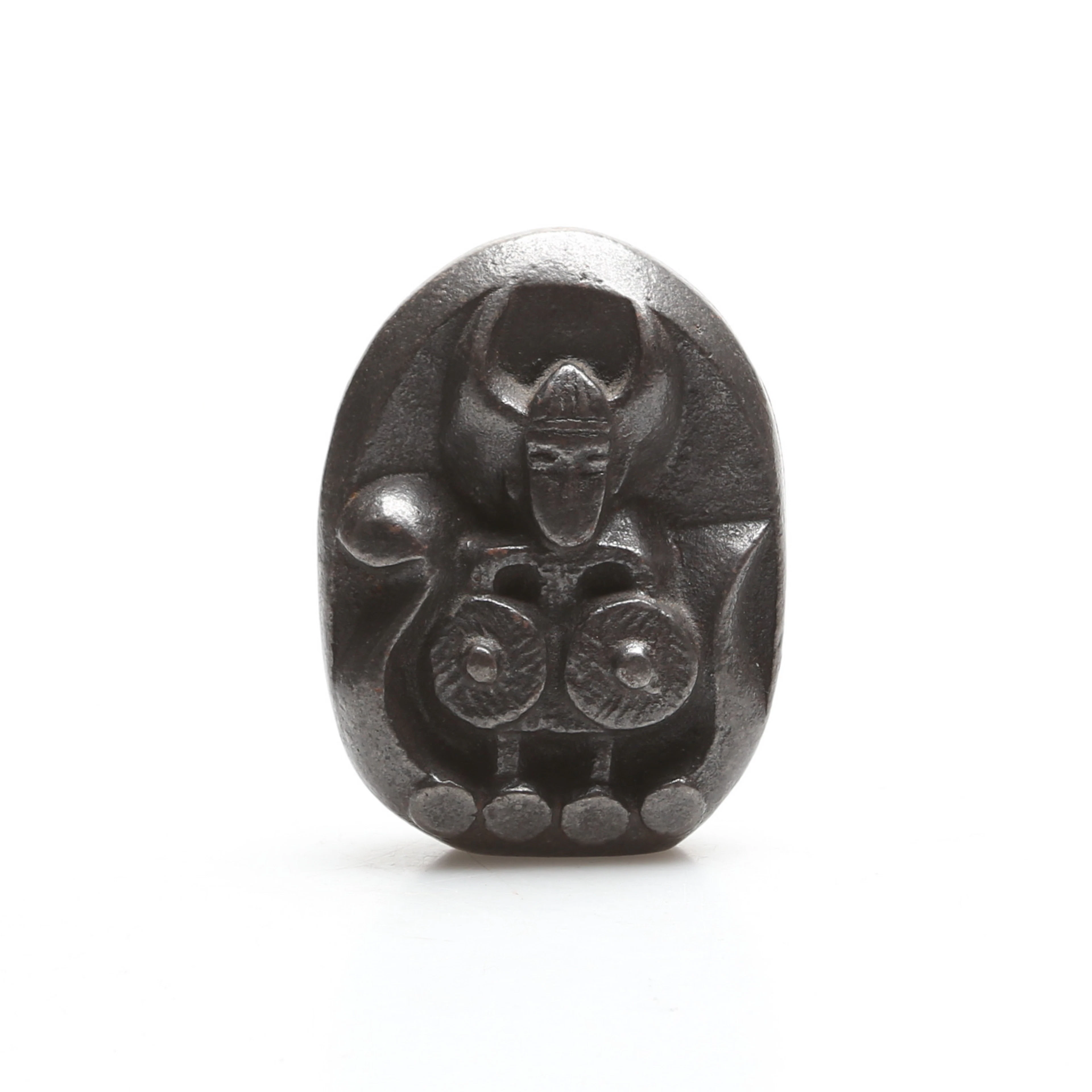 STIG BLOMBERG. SKULPTUR, järn, signerad, 1900-tal.
