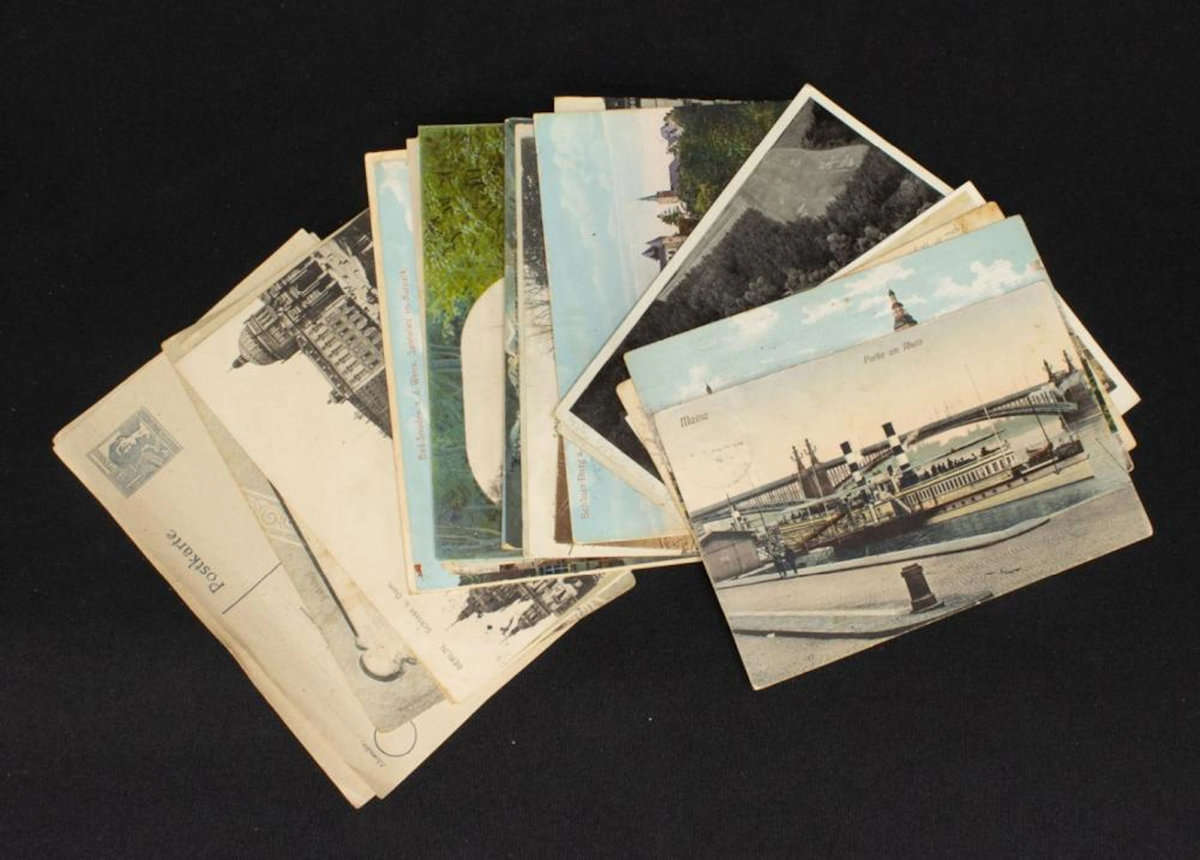 Lot Postkarte