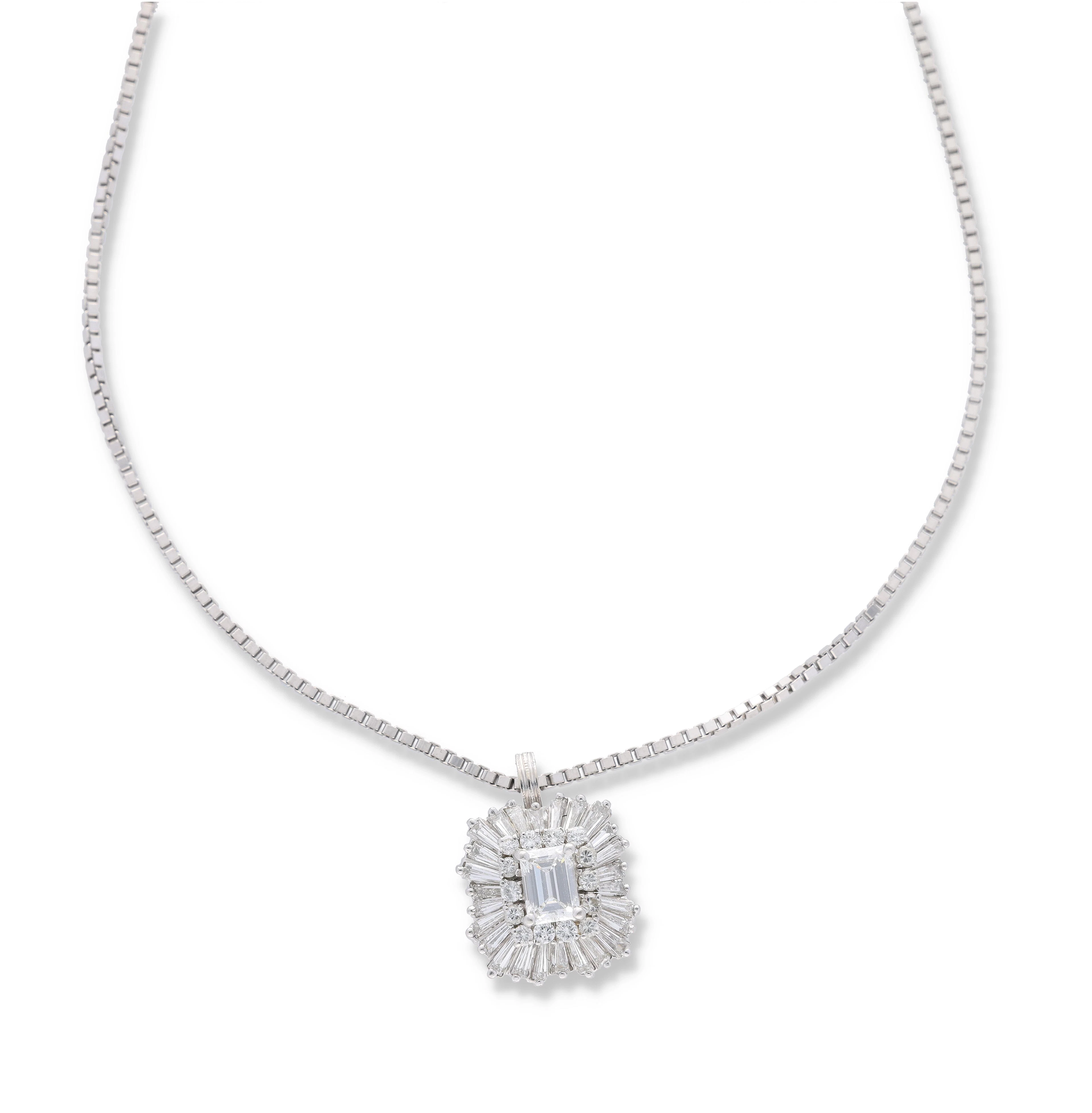 Diamantanhänger zus. ca.1,70 ct