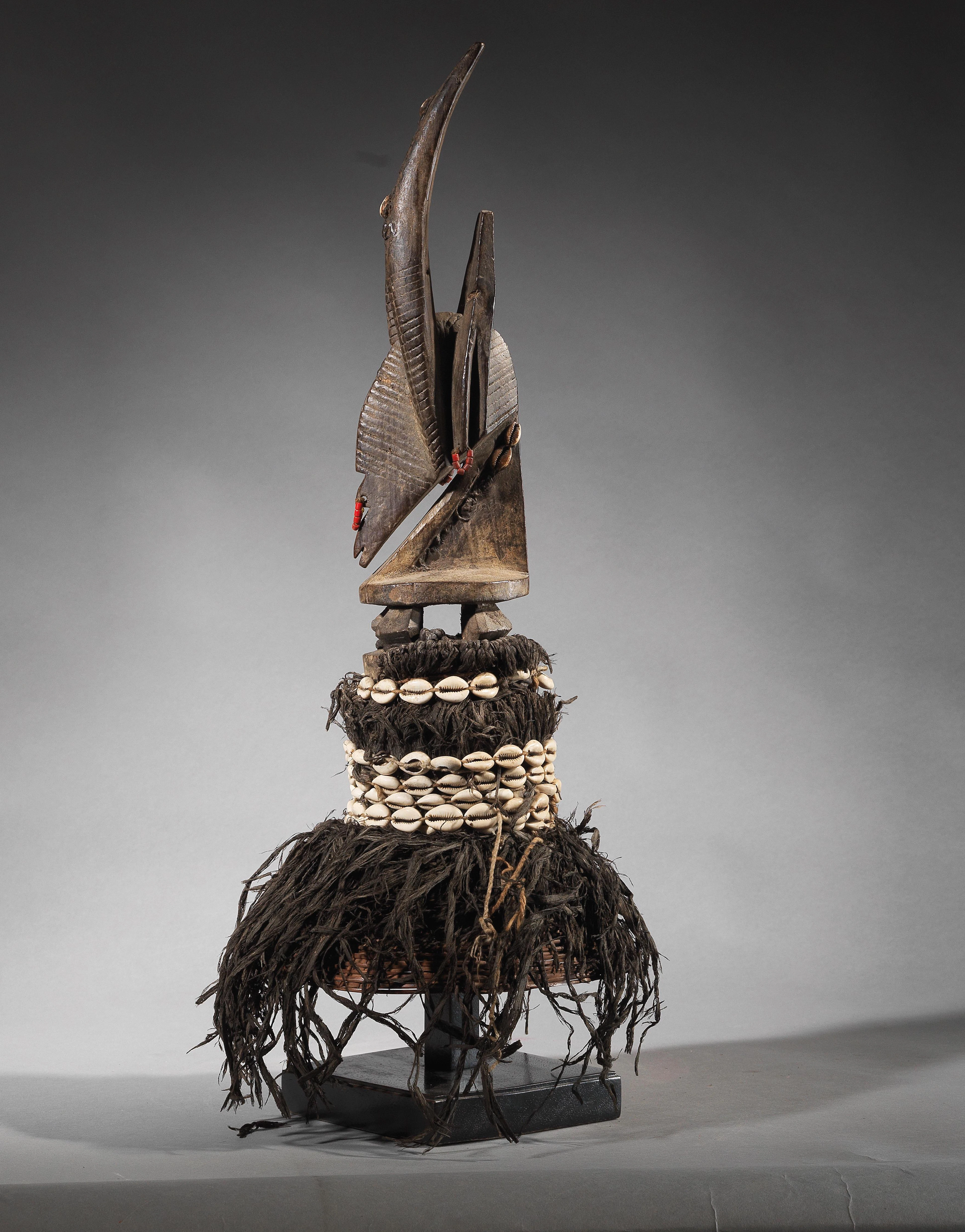 A fine small Chiwara Mask, Mali