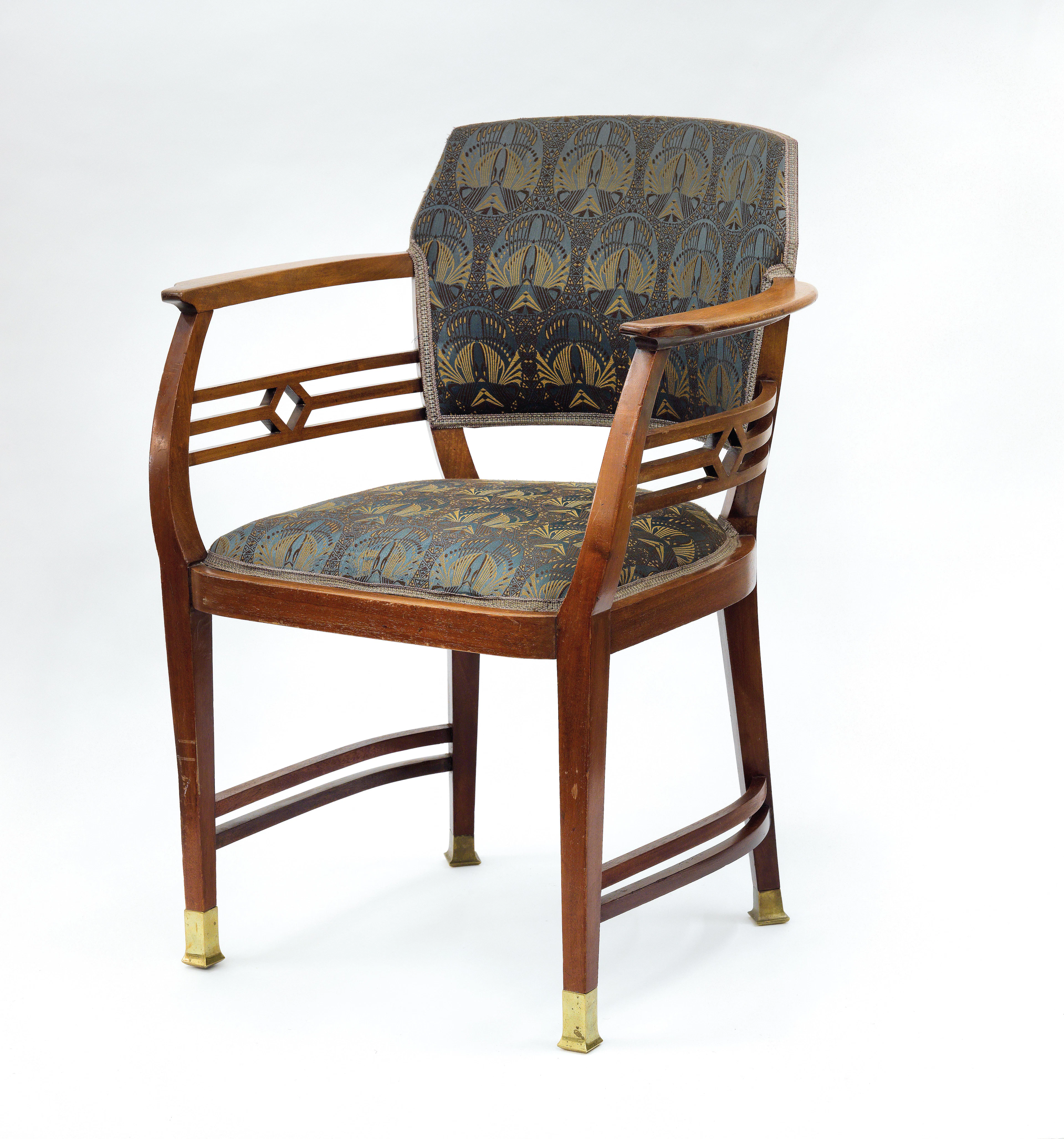 An armchair, attributed to Josef Maria Olbrich, Vienna c. 1910