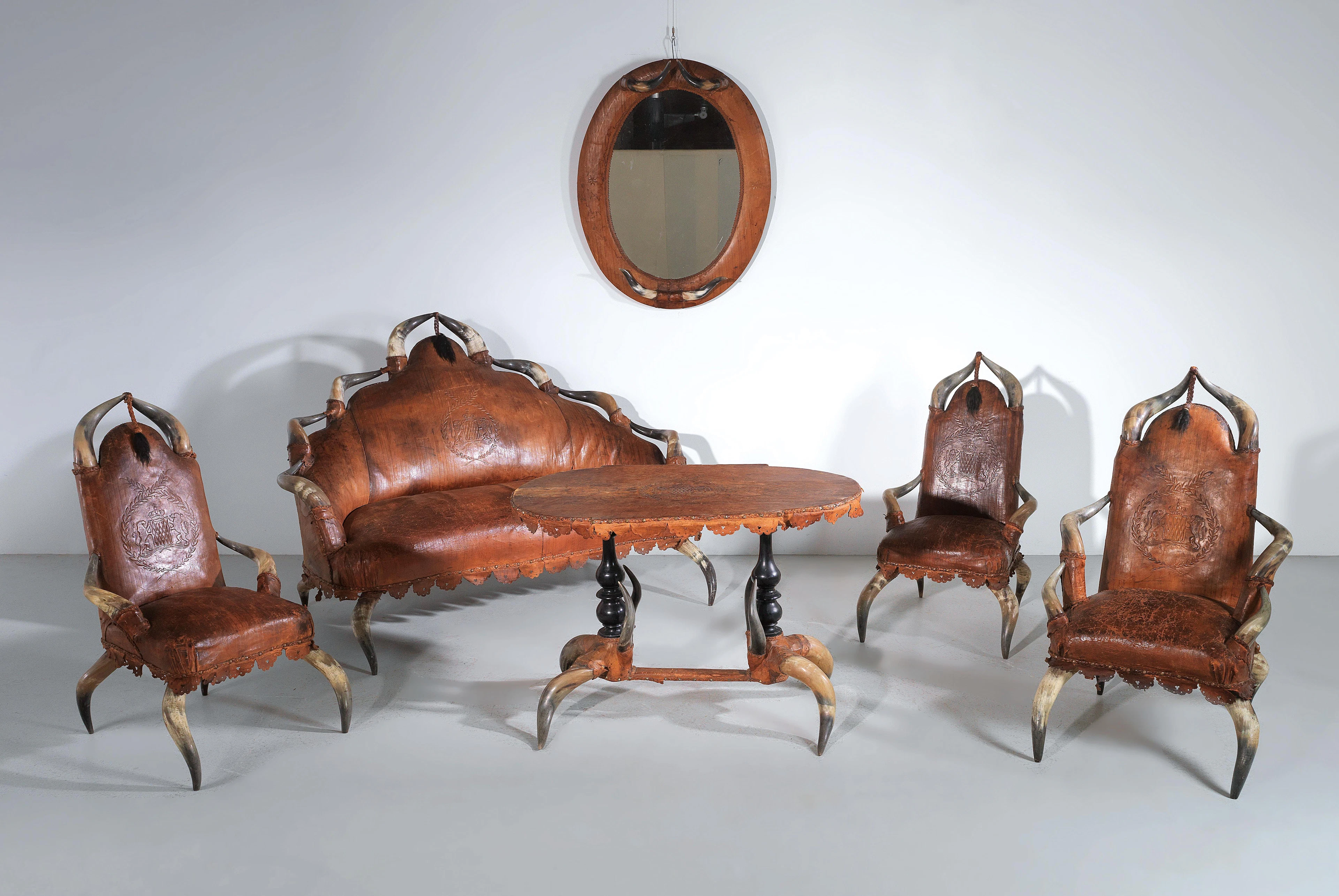 Salon seating group of an aristocratic origin