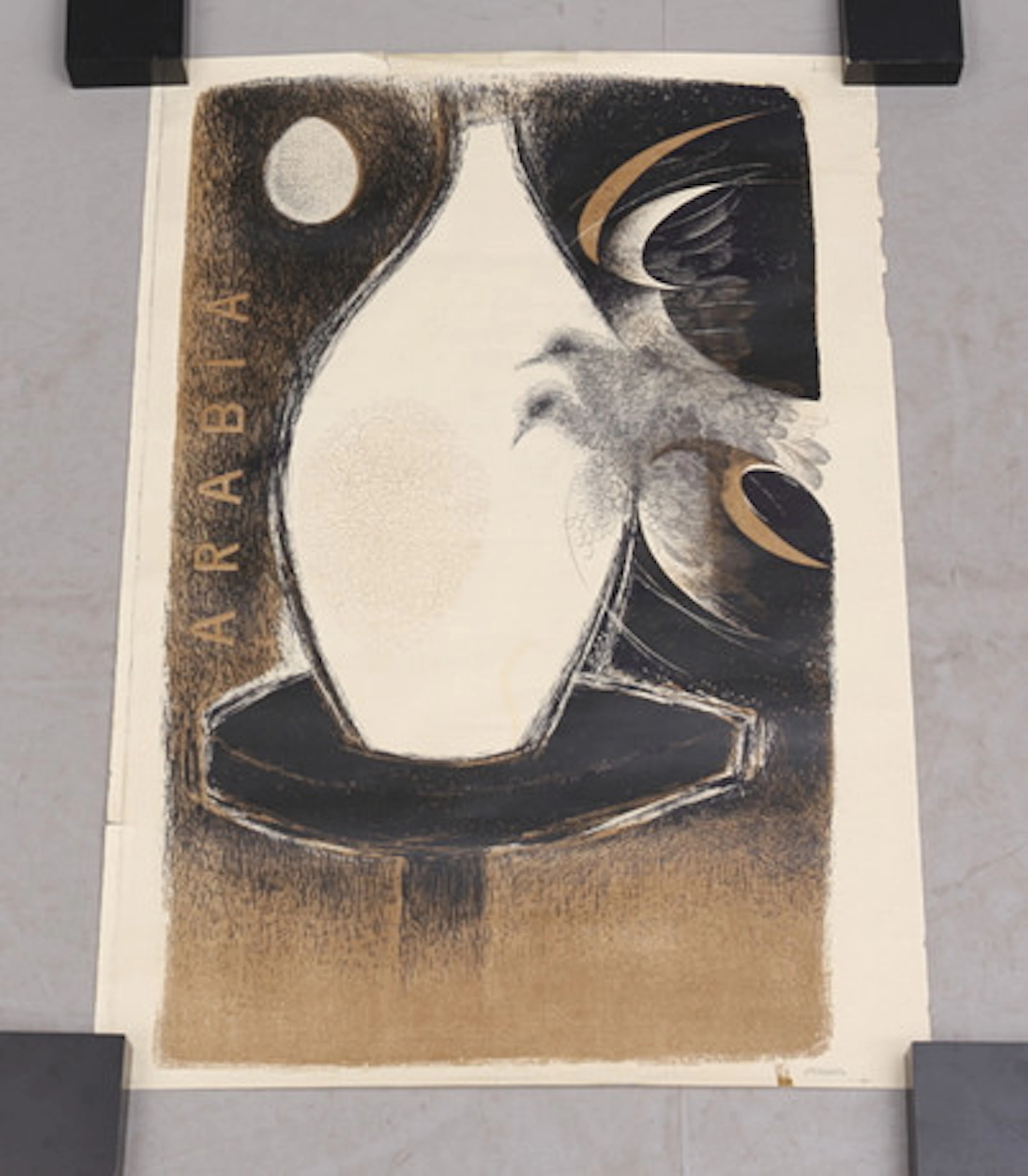 TAPIO WIRKKALA. Affisch, Arabia, signerad …