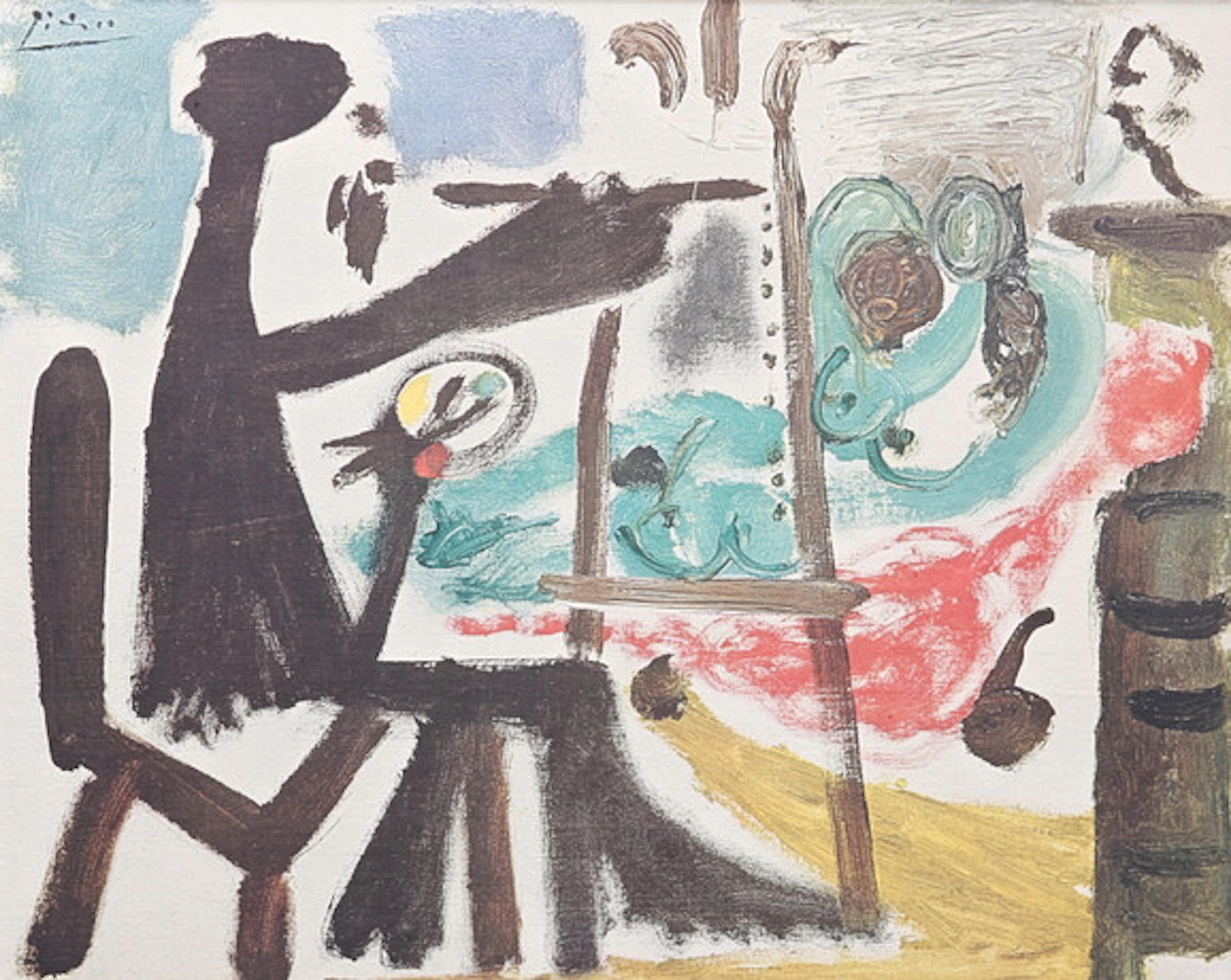 PABLO PICASSO. Master Art-tryck, ''Målaren…