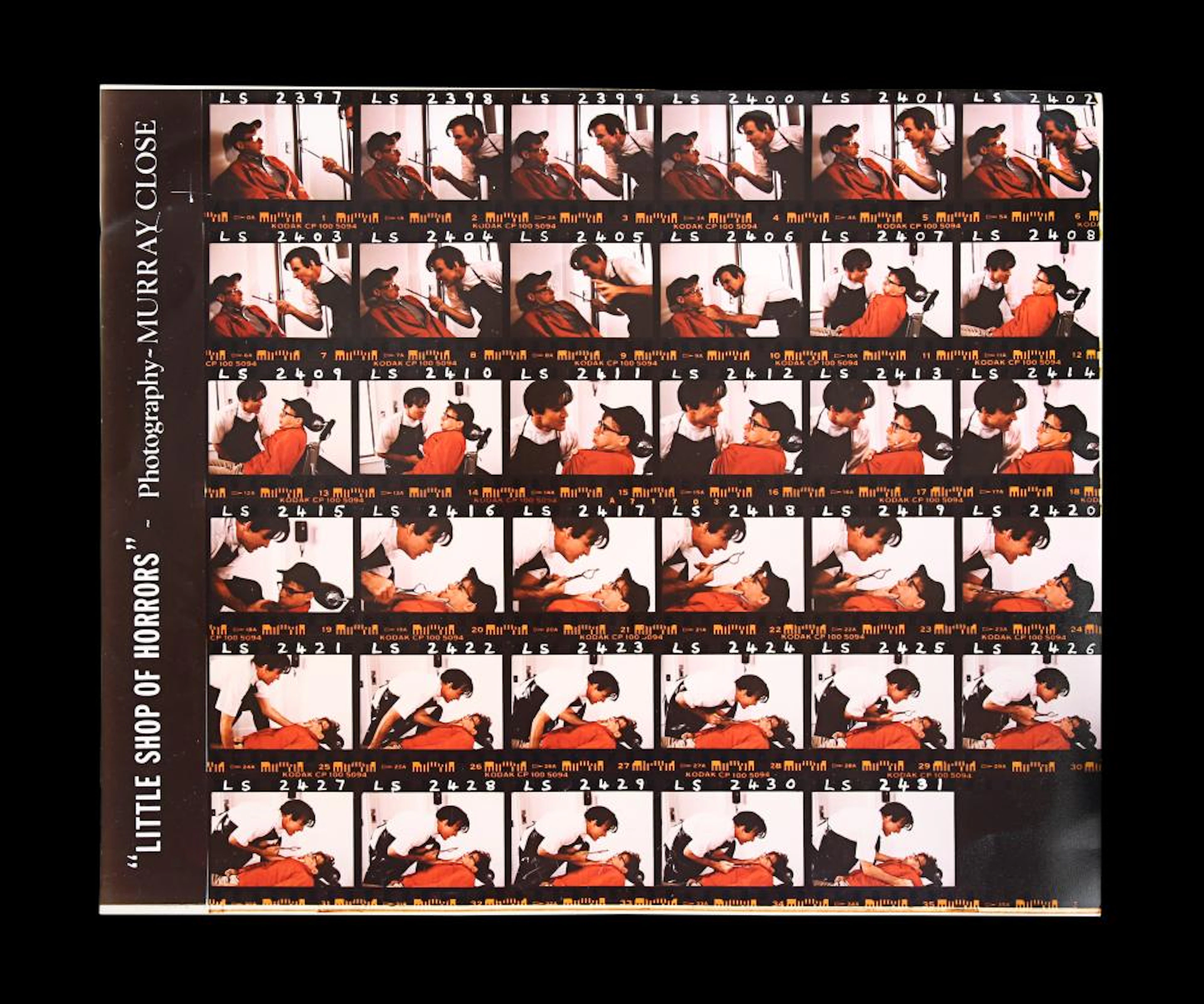 LITTLE SHOP OF HORRORS (1986) - Photo Contact Sheet, 1986