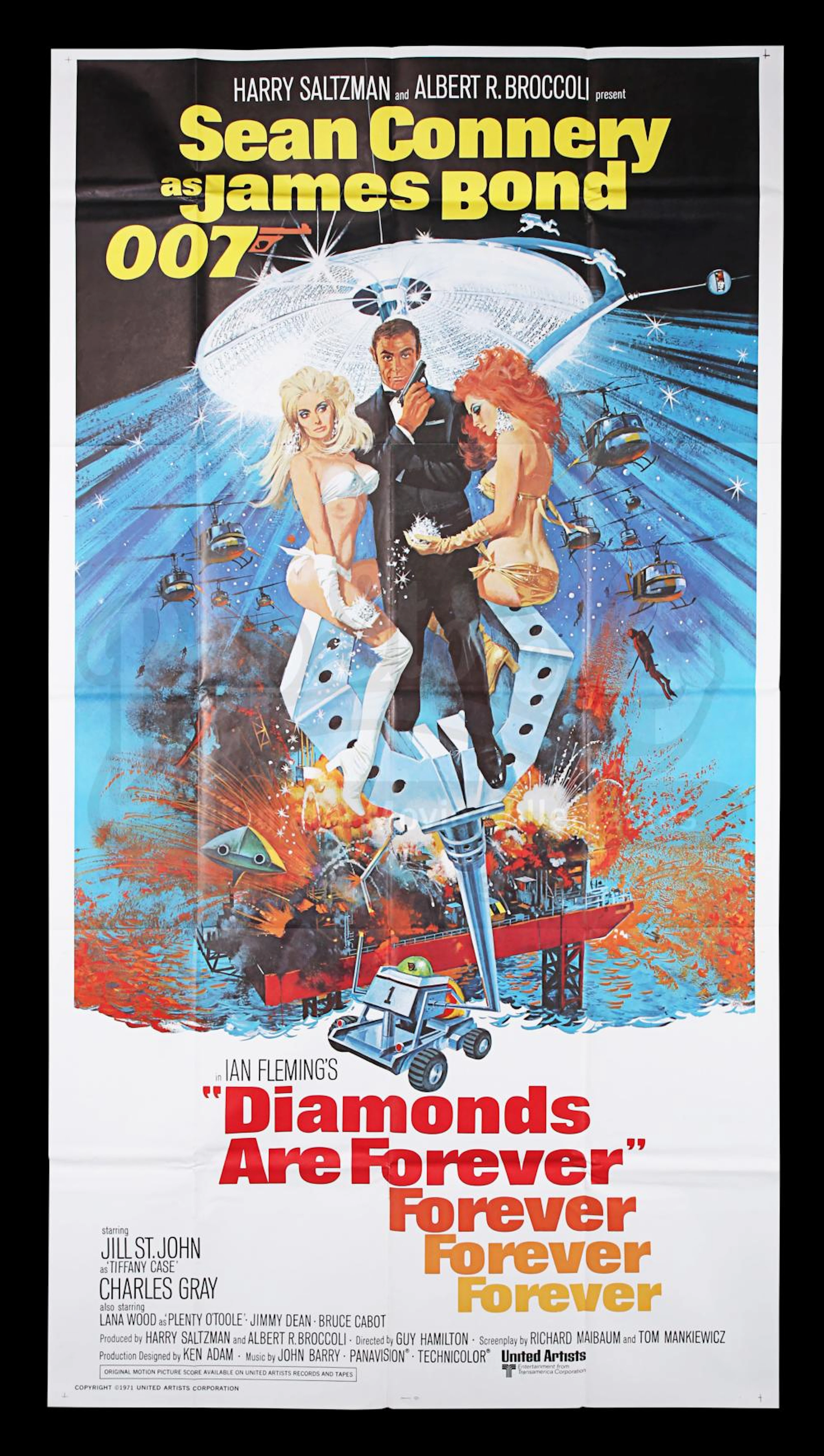 DIAMONDS ARE FOREVER (1971) - Carter-Jones Collection: US...