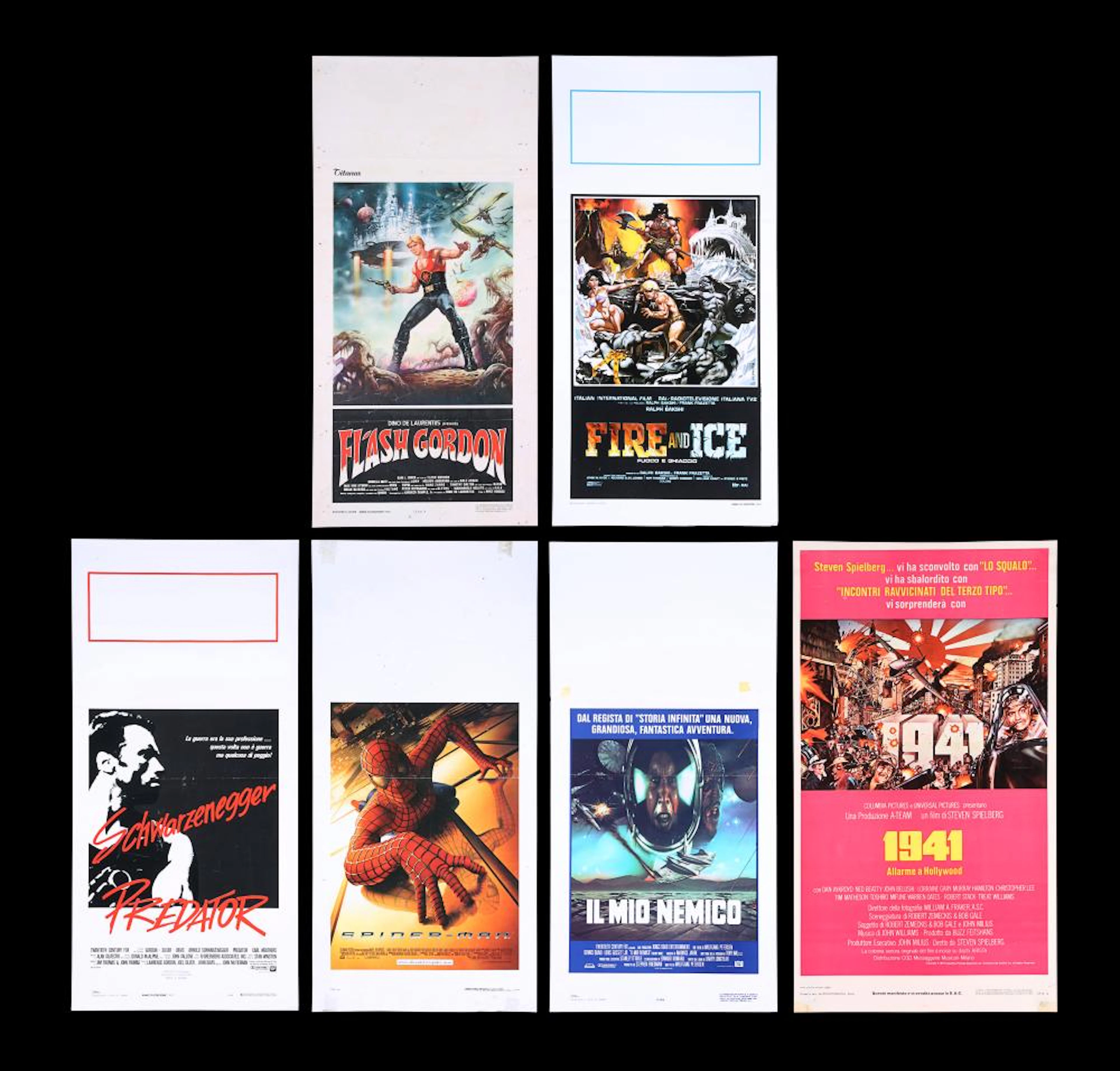 FLASH GORDON / 1941 / PREDATOR / ENEMY MINE / SPIDER-MAN...