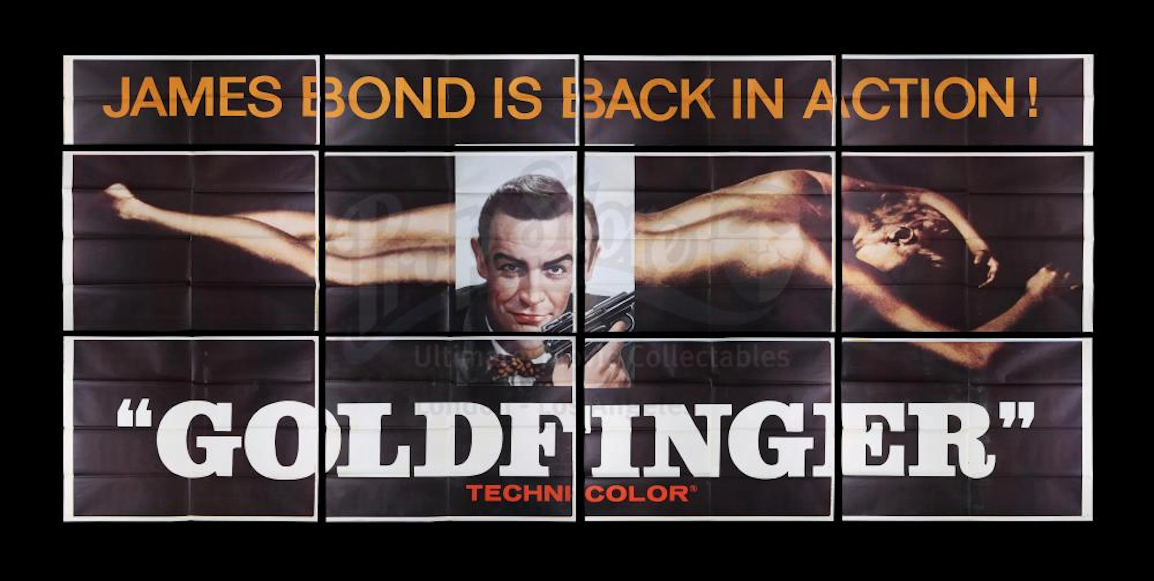 GOLDFINGER (1964) - Carter-Jones Collection: US Twenty-Four Sheet, 1964