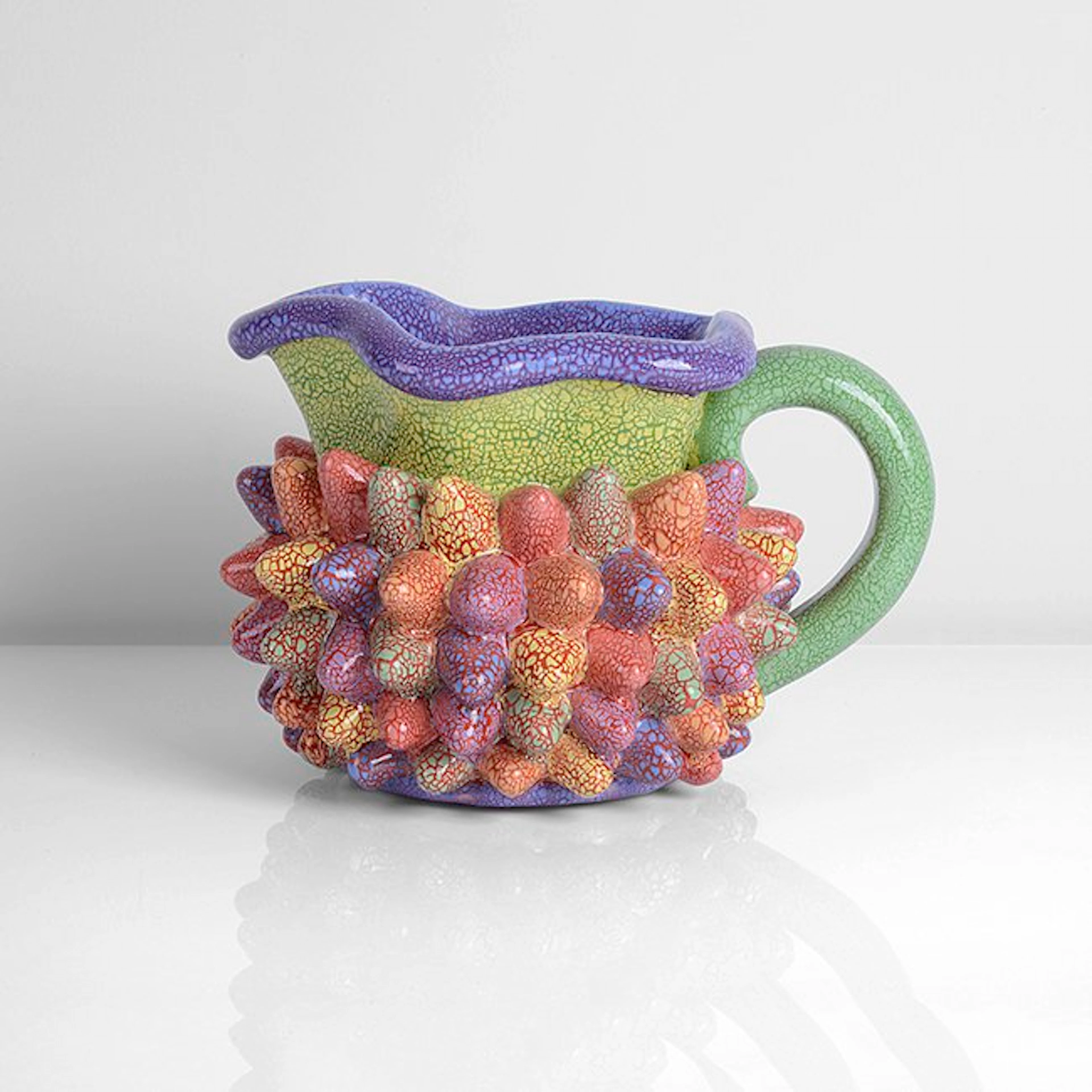KATE MALONE - 'Tutti Frutti Bumper Car' Jug, circa 1995