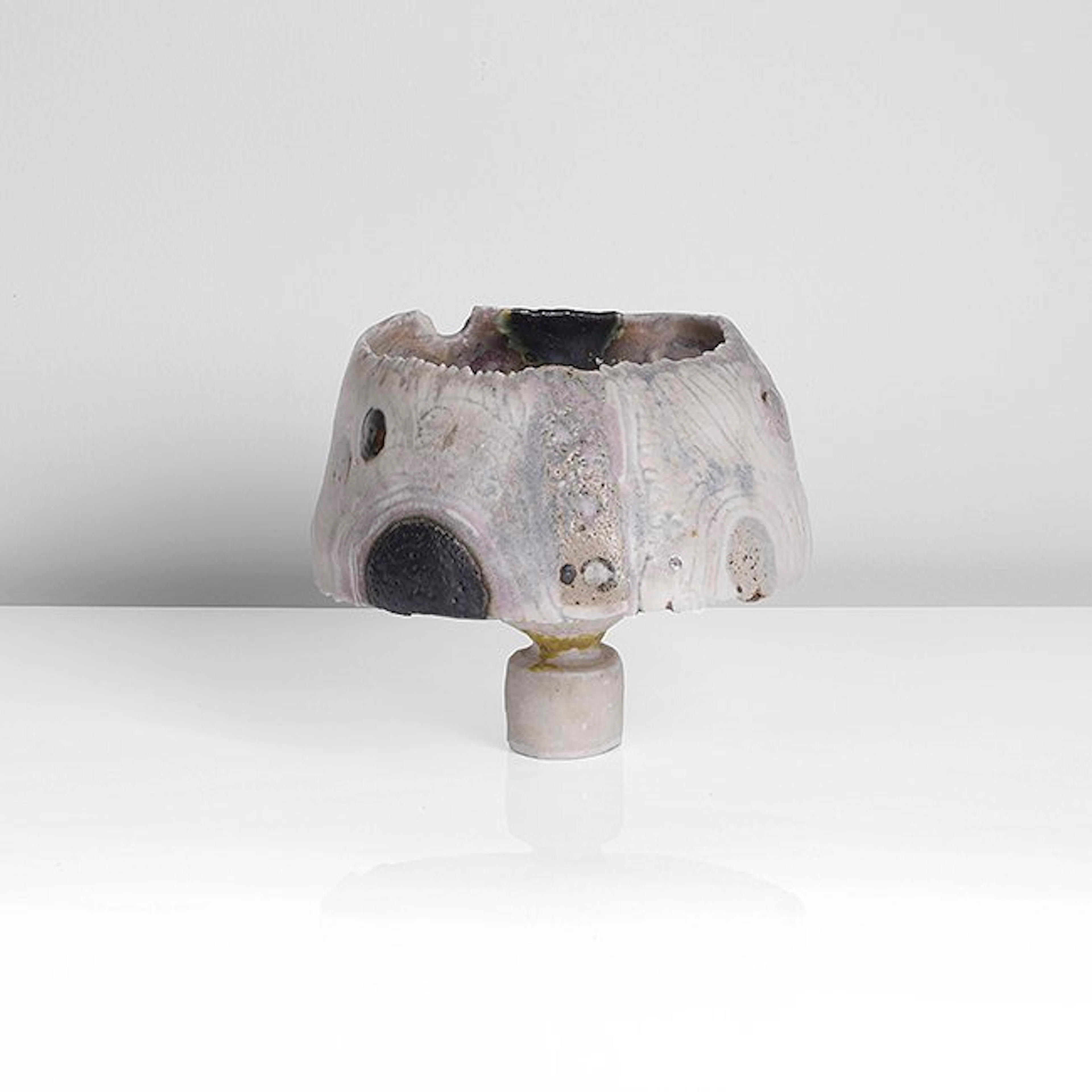Ruth Duckworth (American, 1919-2009), Footed Vessel, circa 1965