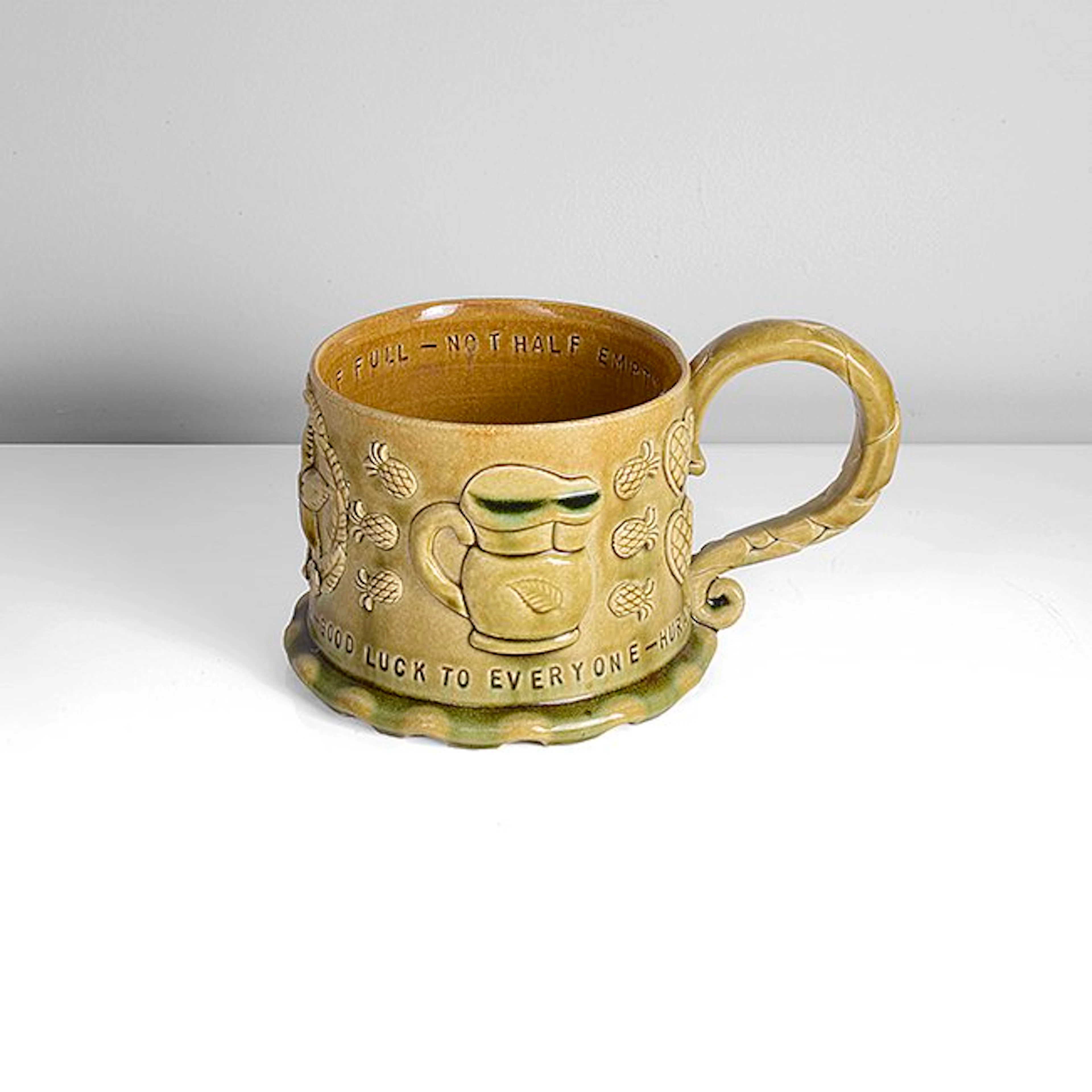 Kate Malone (British, b.1959), 'Millennium Symbols Mug', 1999