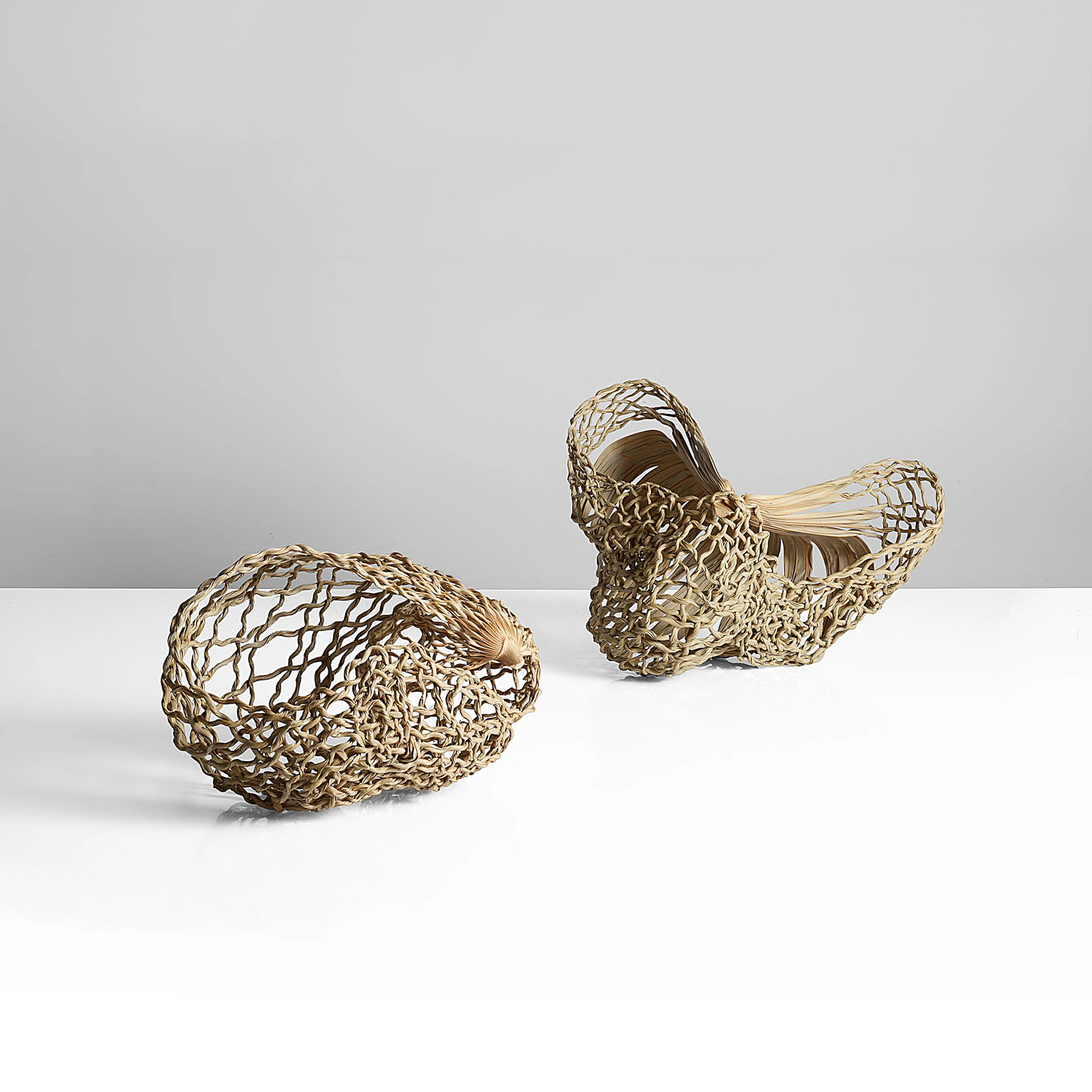 Chizu Sekiguchi (Japanese), Two 'Net Shells', circa 2012
