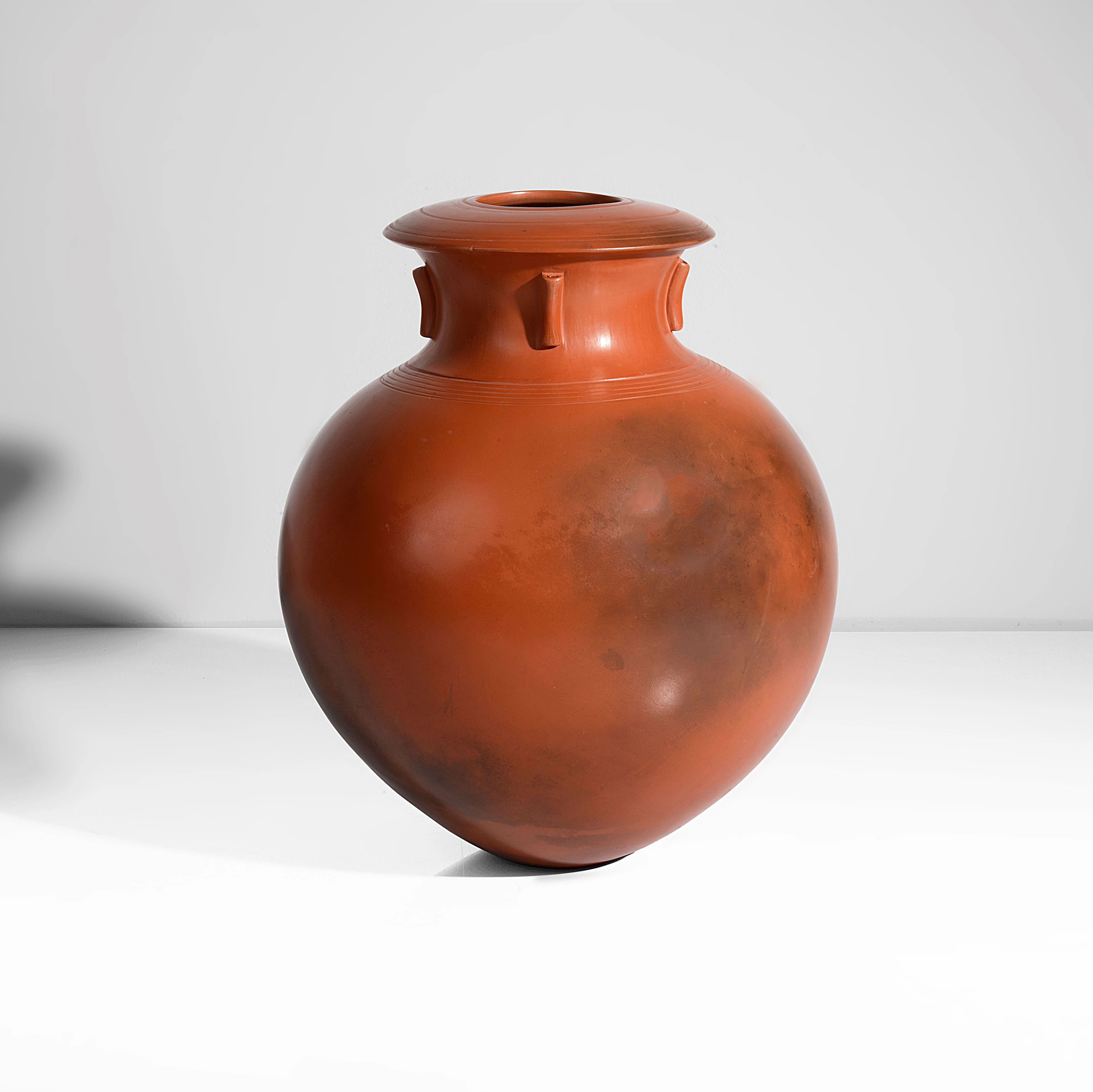 Magdalene Odundo (Kenyan/British, b.1950), Untitled, Collared Vessel, 1983