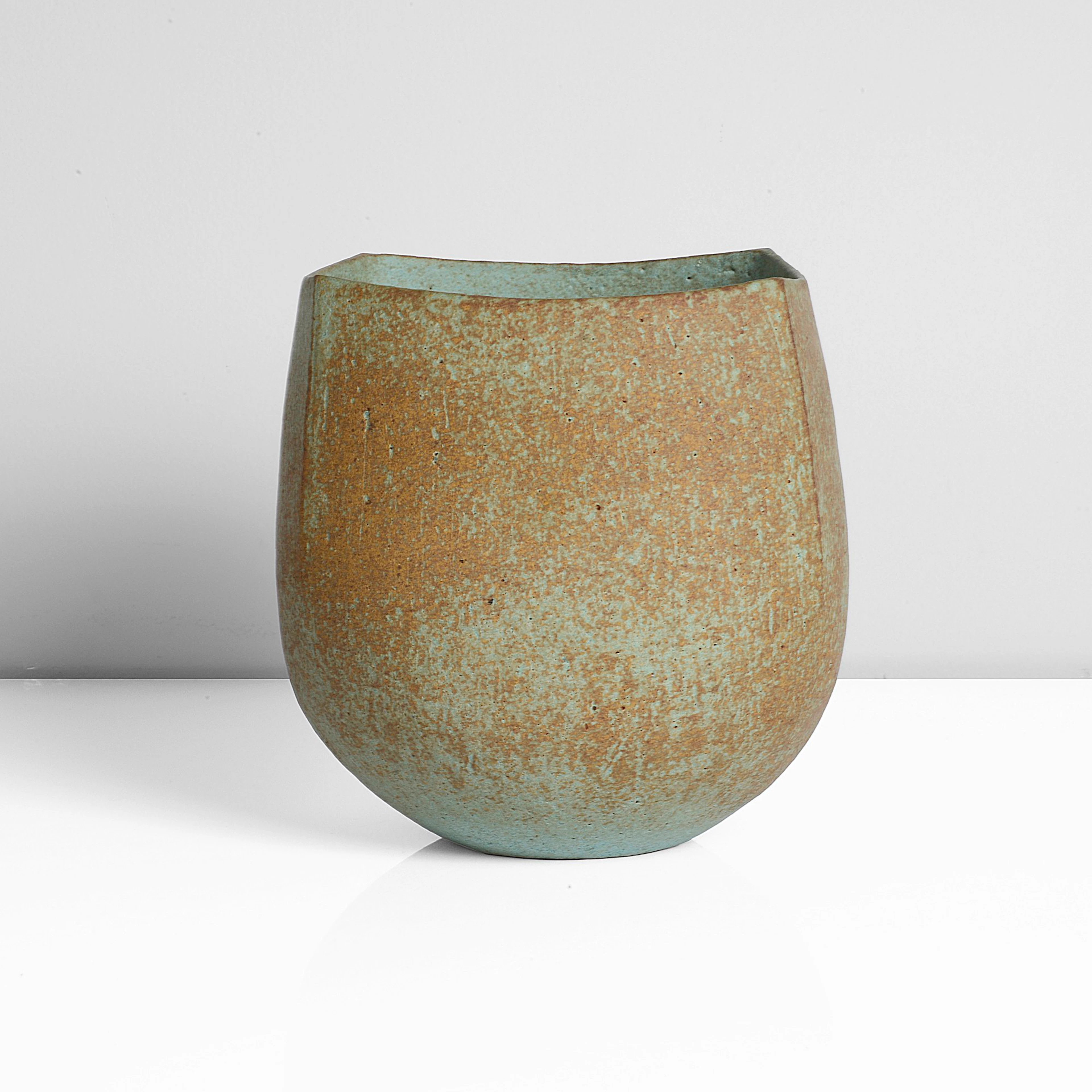 John Ward (British, 1938-2023), Squared Pot, circa 1990