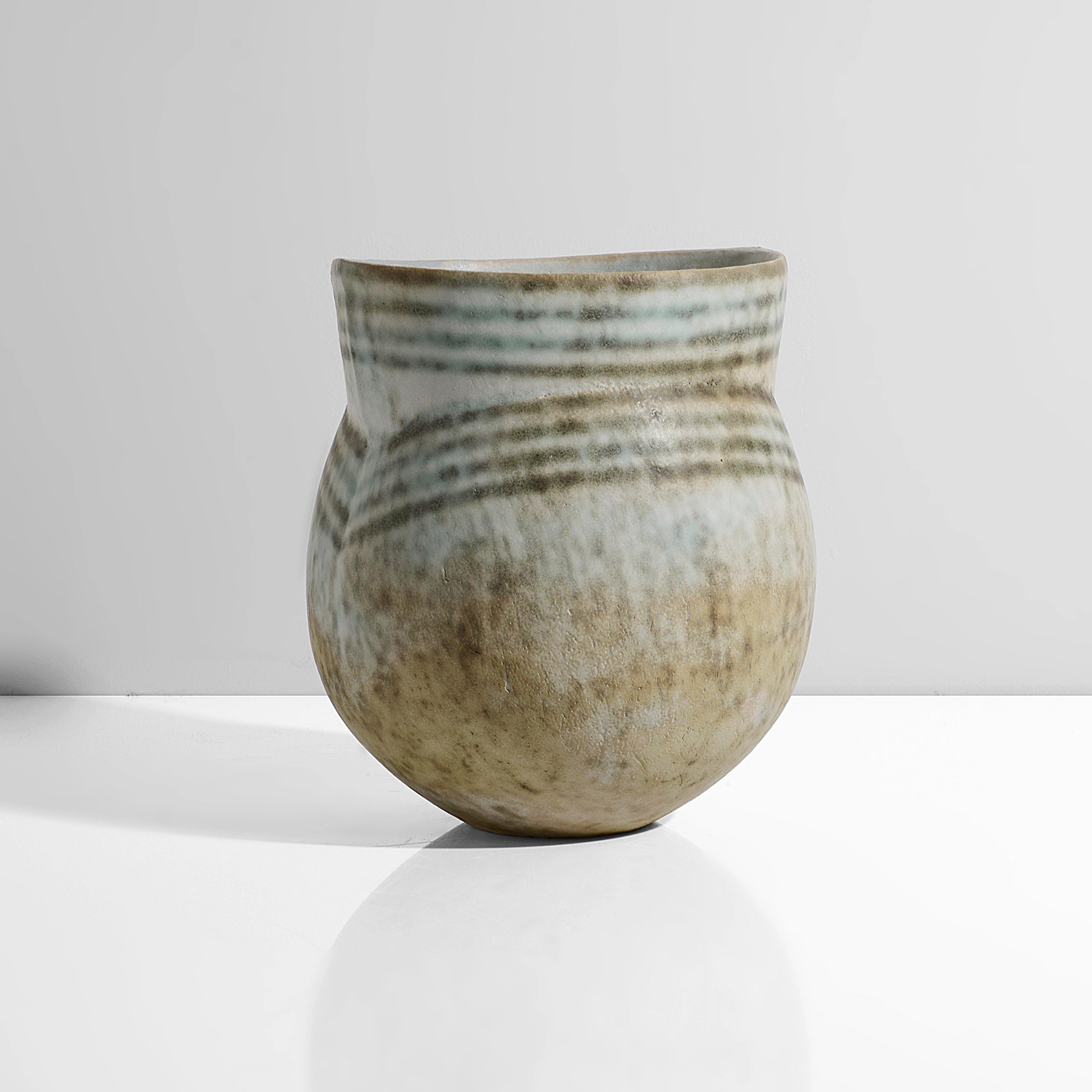 John Ward (British, 1938-2023), 'Collared Pot', circa 1995