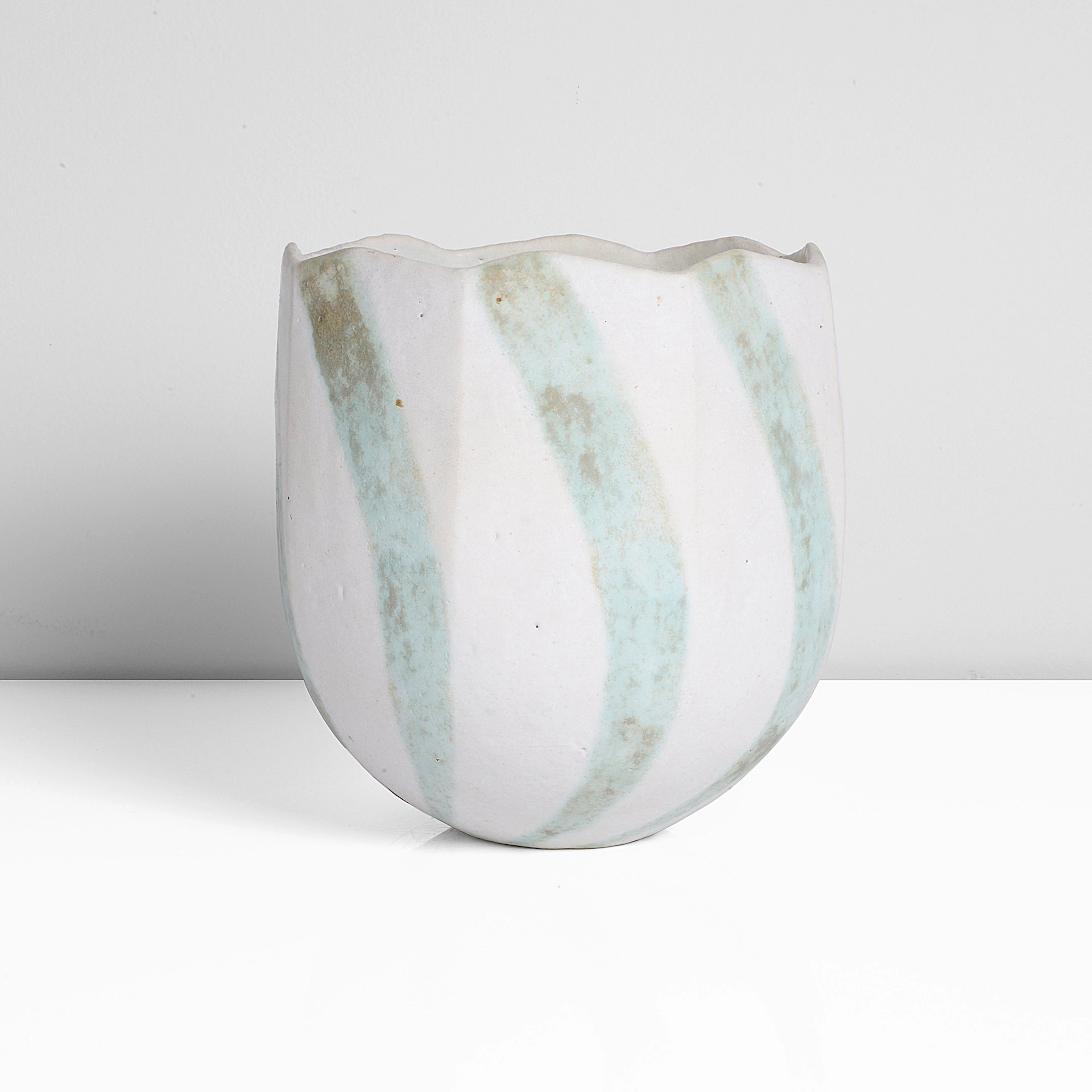 John Ward (British, 1938-2023), Faceted Pot, circa 1990
