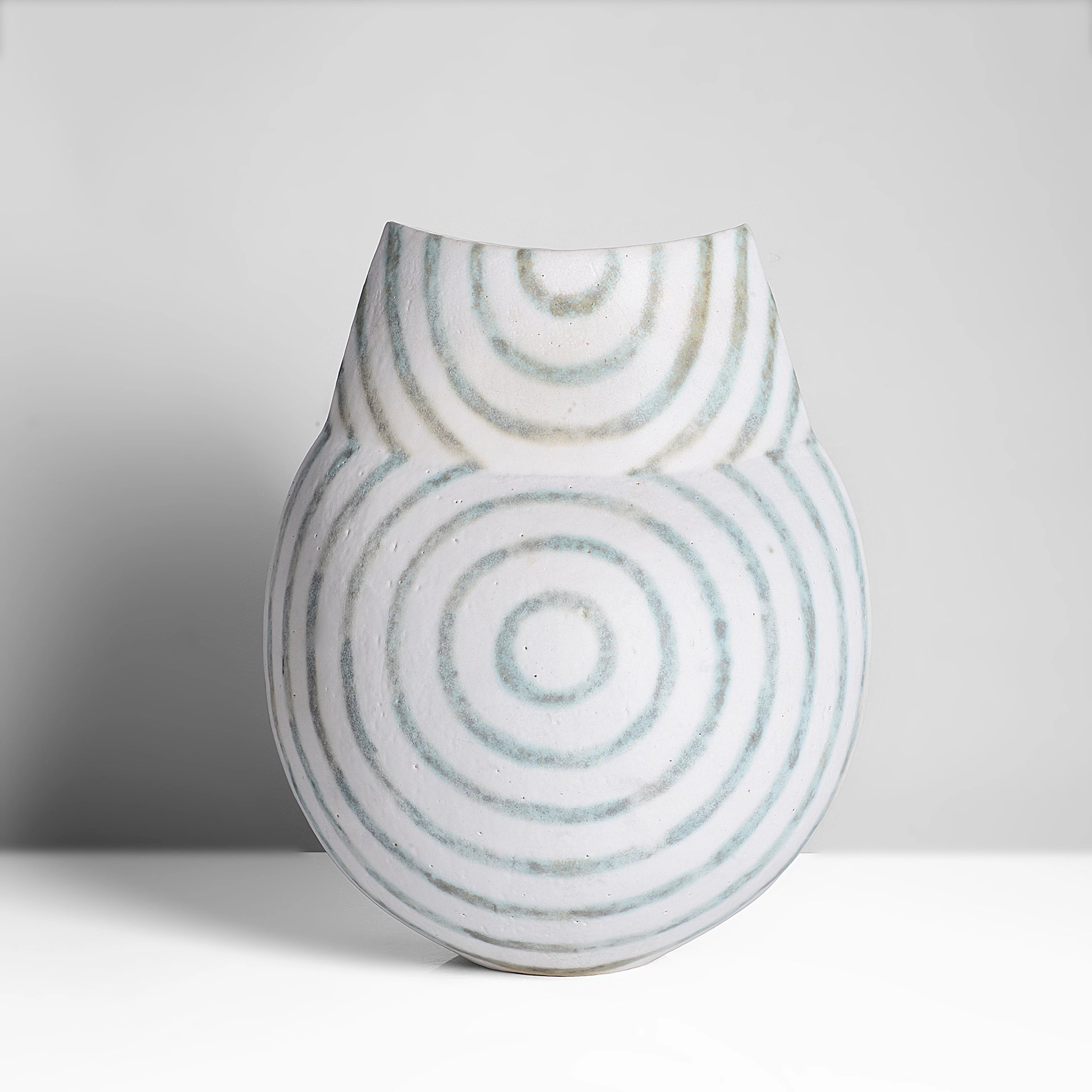John Ward (British, 1938-2023), Rounded Pot with Broad Collar, circa 1995