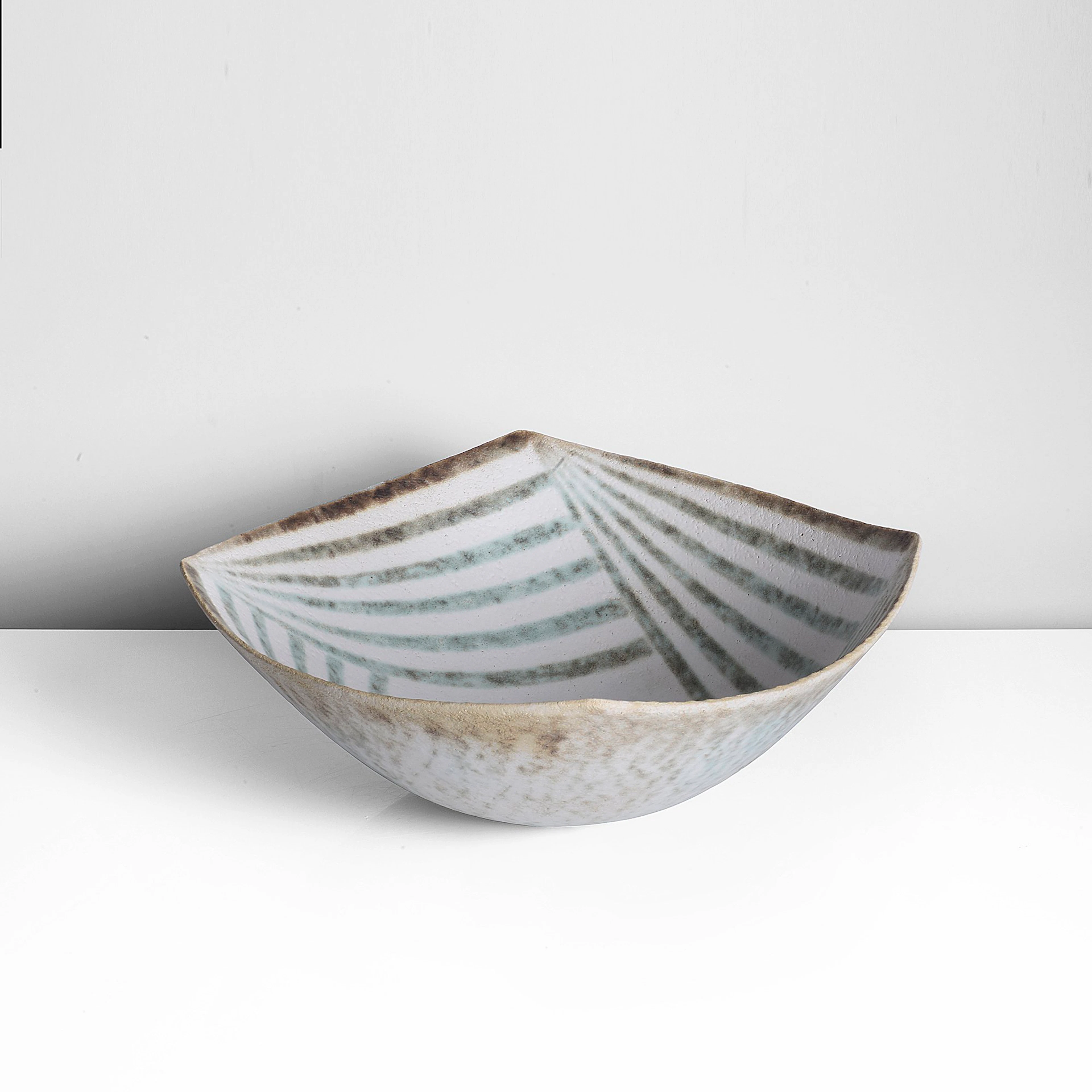 John Ward (British, 1938-2023), Bowl with Squared Rim