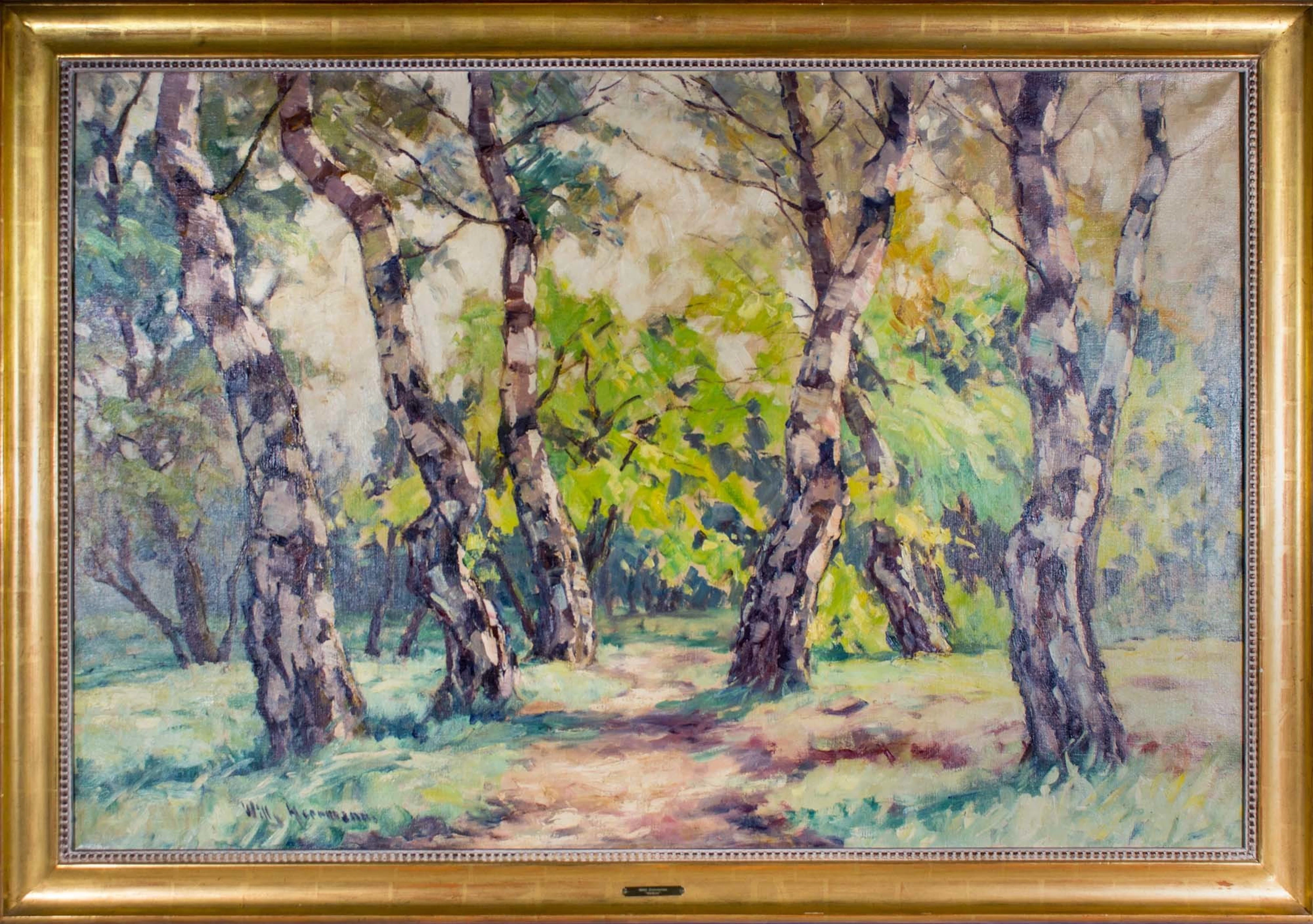 WILLY HERRMANN, 1895 SPANDAU - 1963 EBENDA. BIRKENWALD.