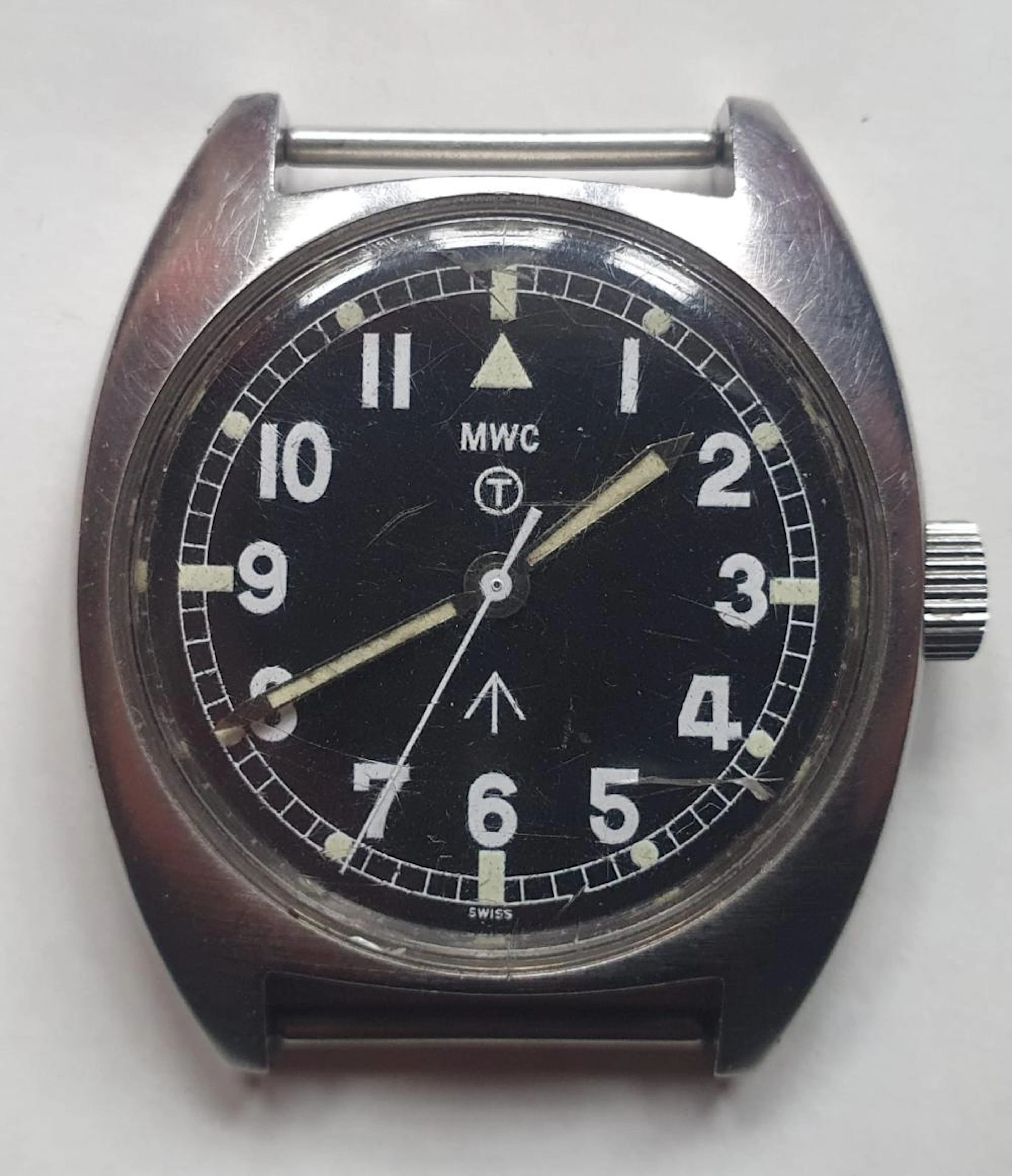 An MWC watch with NATO strap - RAF issue markings ?
