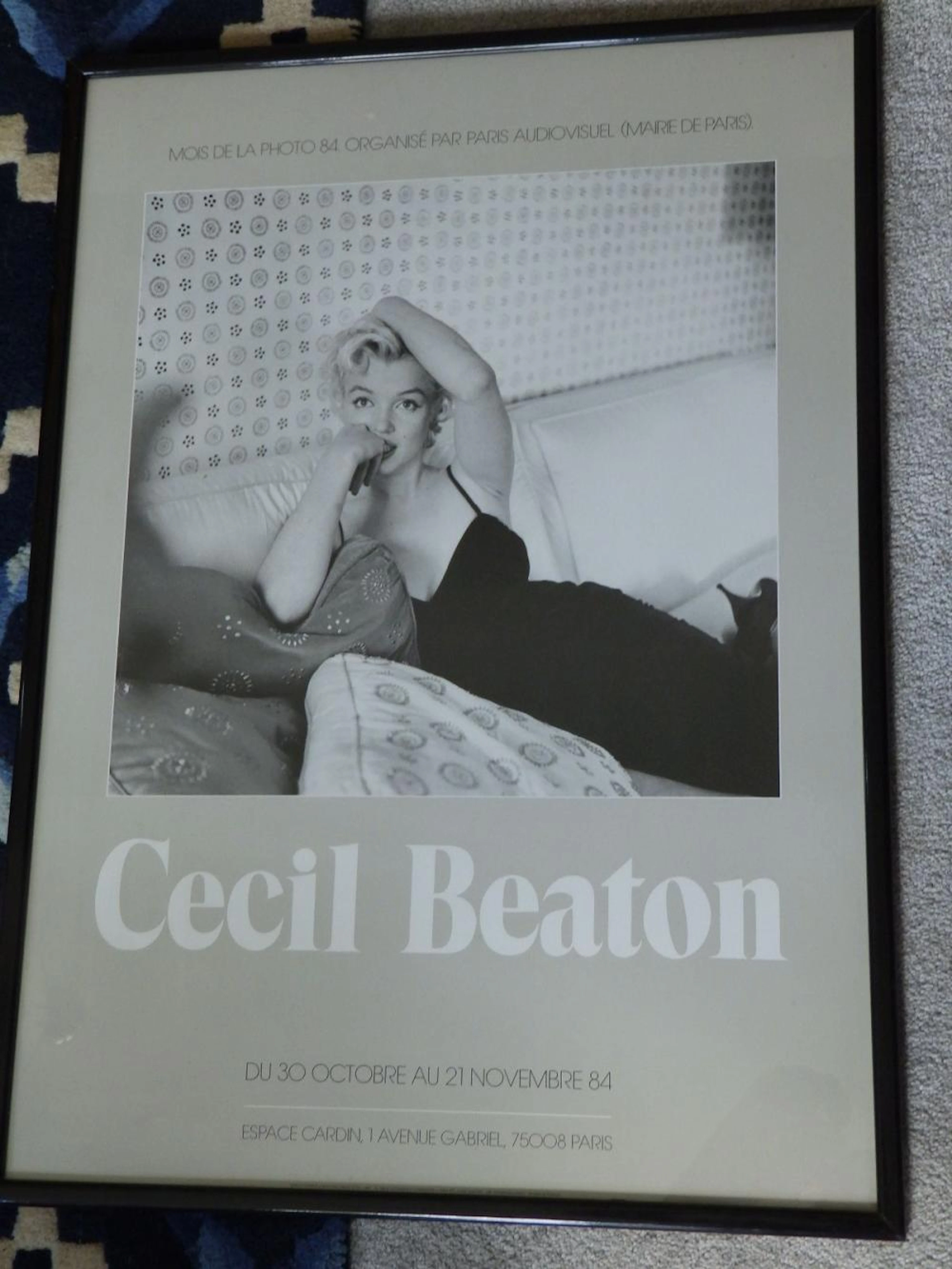A 1984 French black & white Cecil Beaton exhibition...