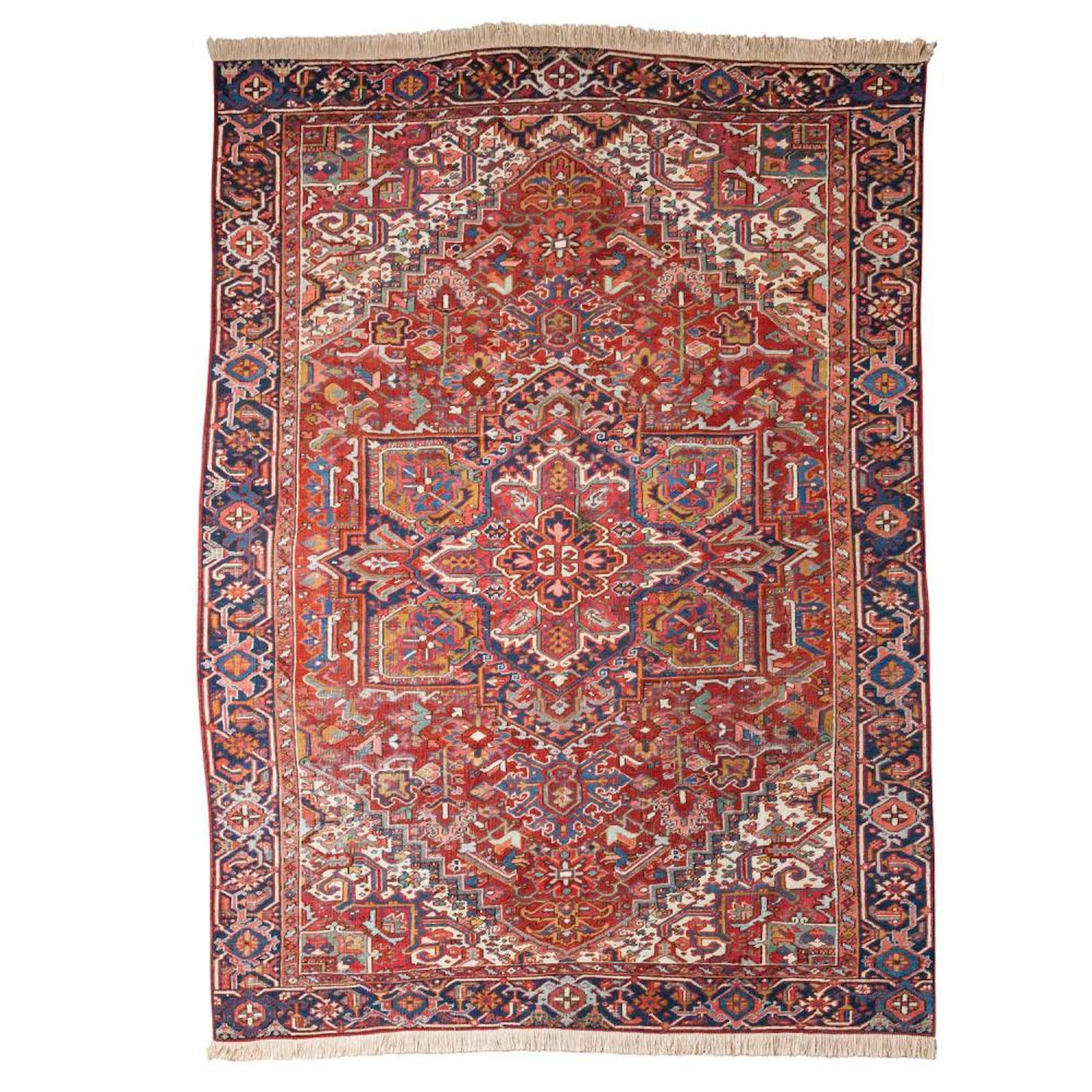 Oriental carpet HERIZ/PERSIA, around 1900, 330x230 cm.