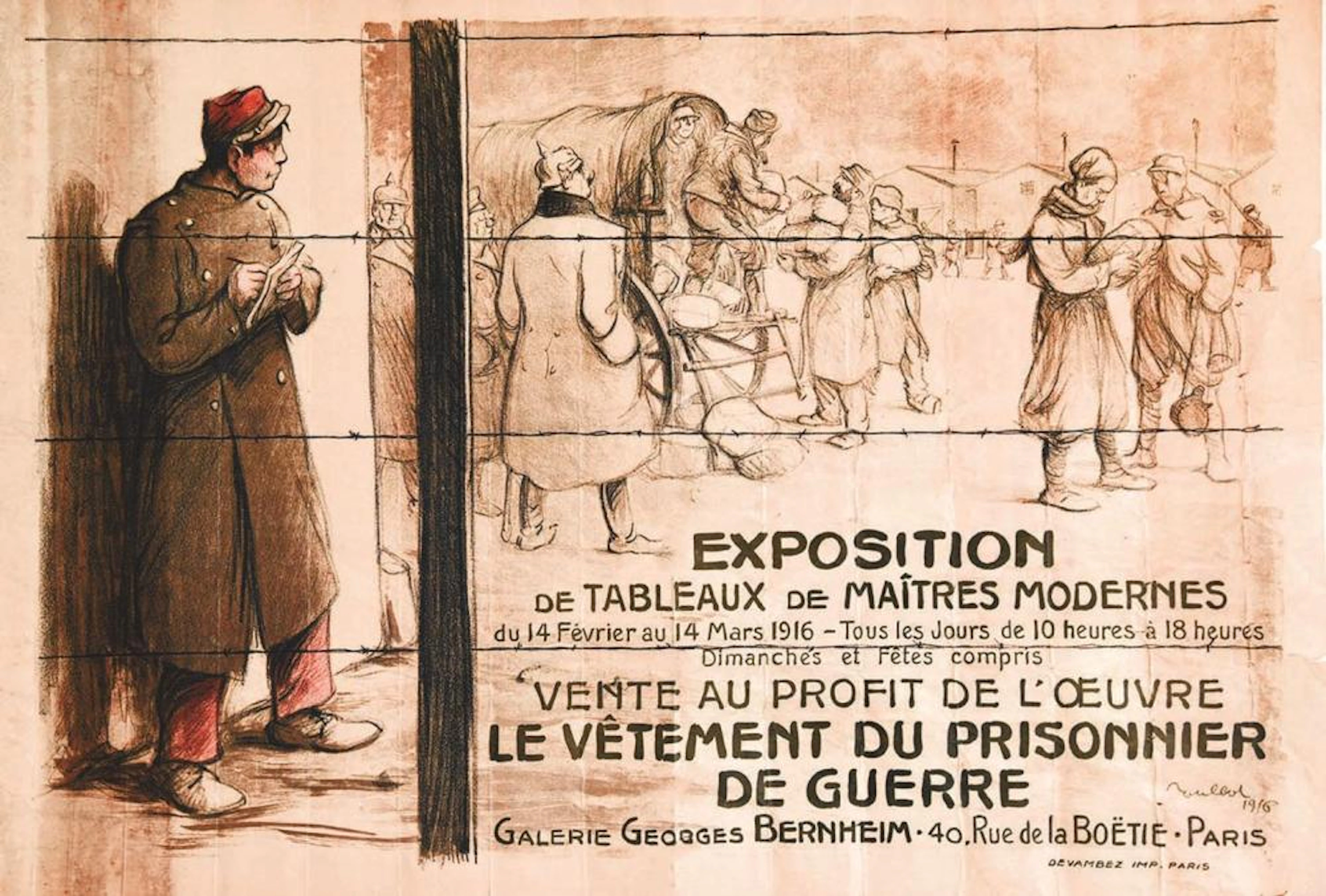 Le Vêtement du Prisonnier de Guerre 1916