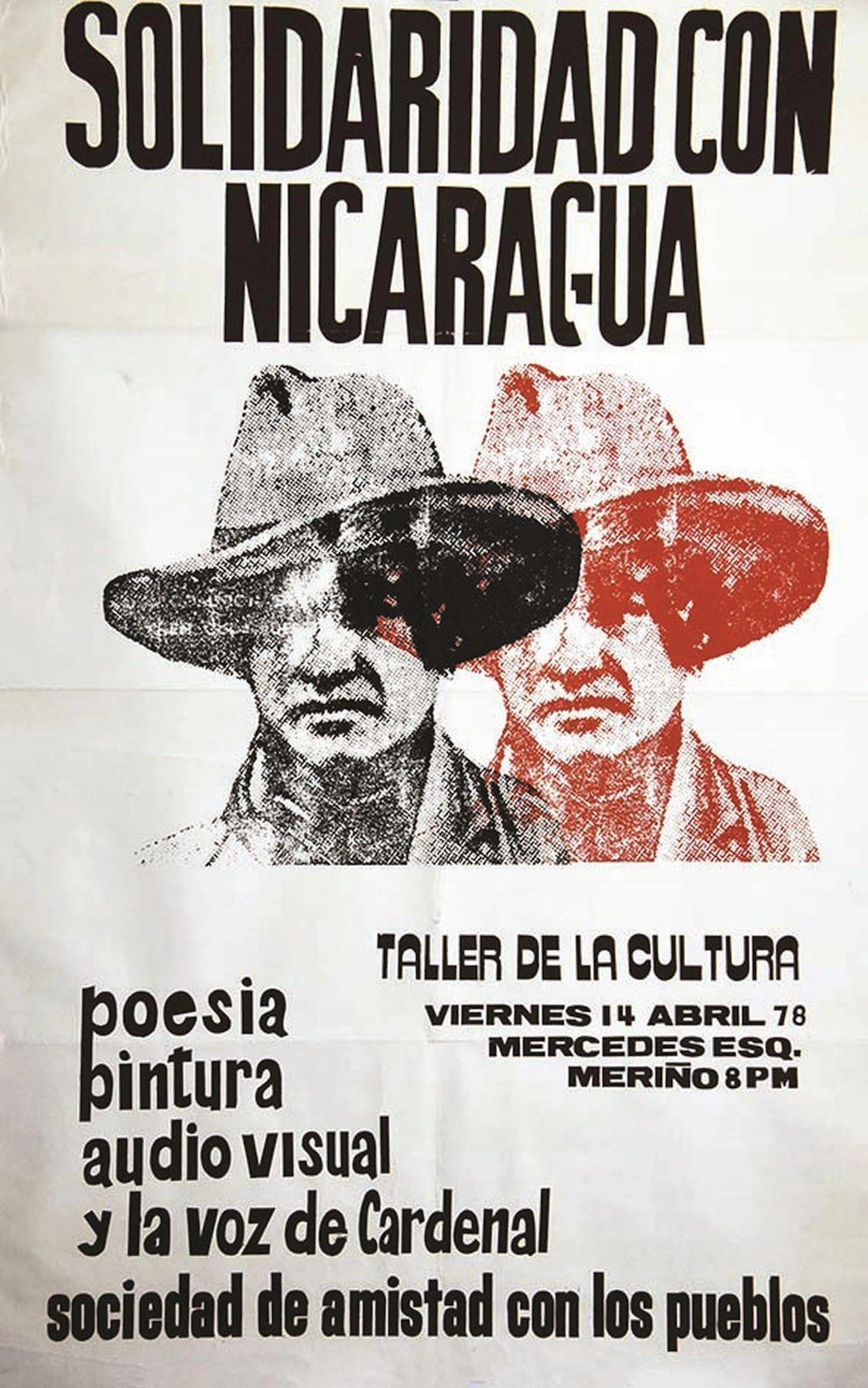 Solidaridad con Nicaragua Poesia