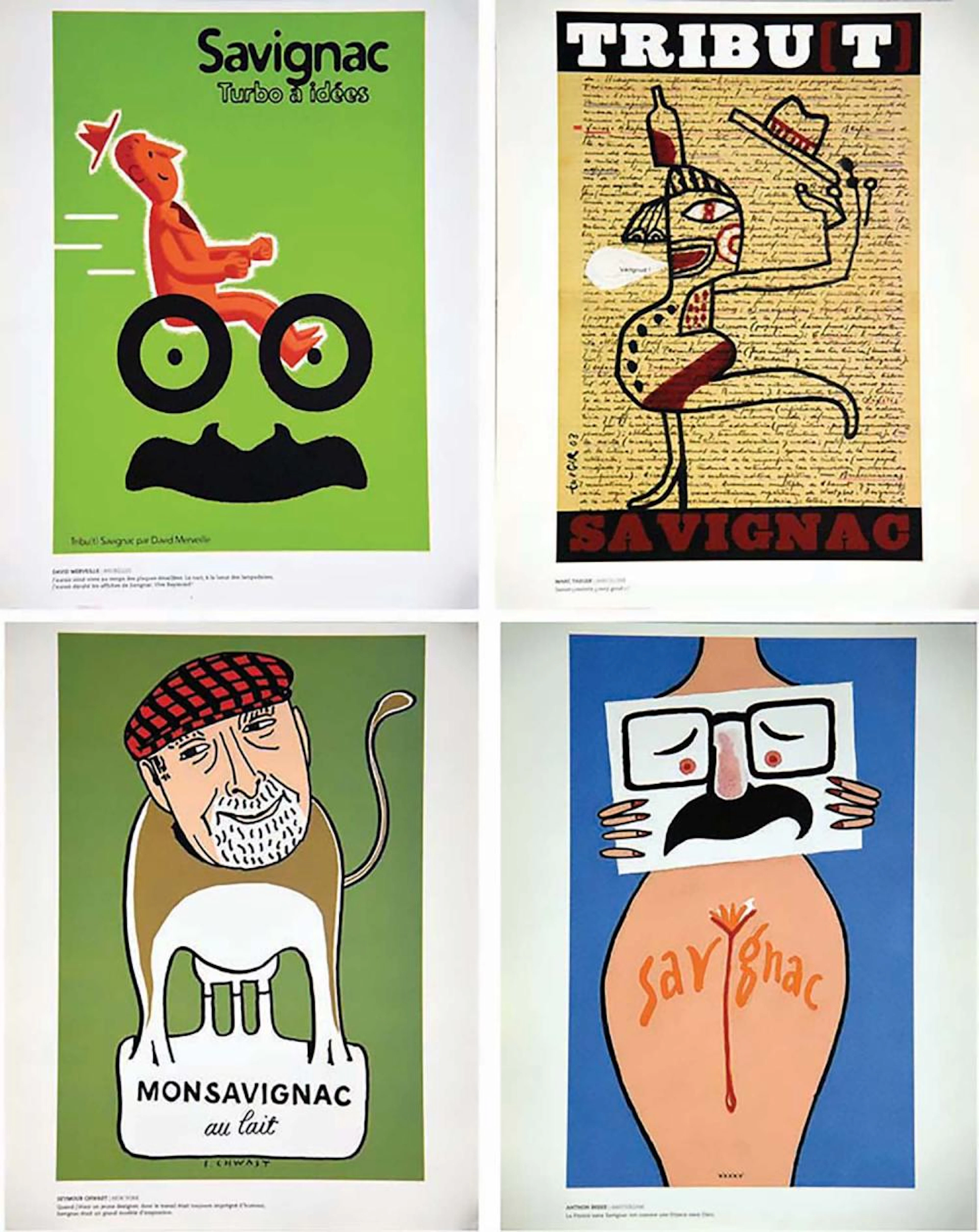 Tribut Savignac 60 Graphistes & Illustrateurs rendent...