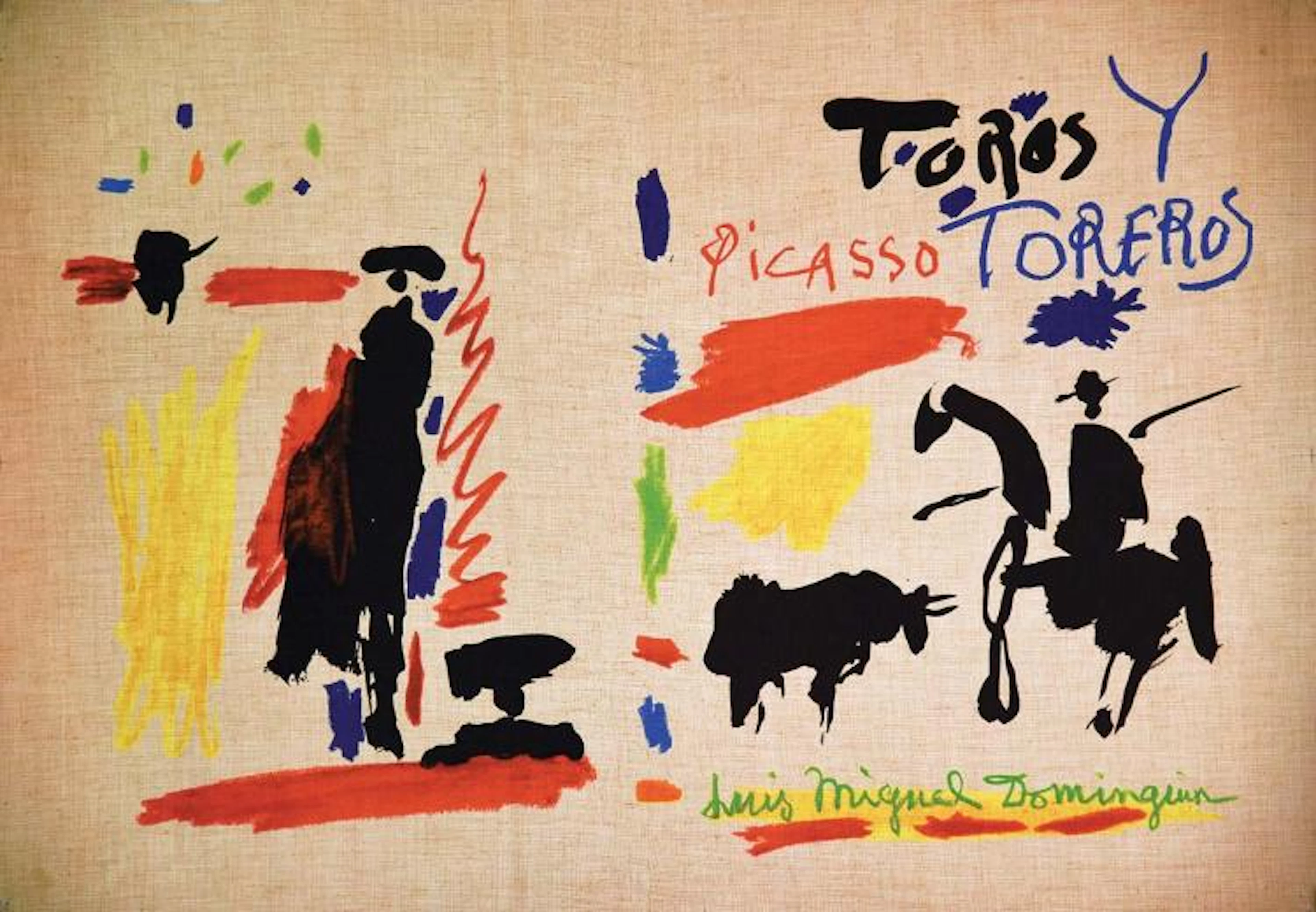 Torros y Torreros Luis Miguel Dominguin ( Couverture non pliée...