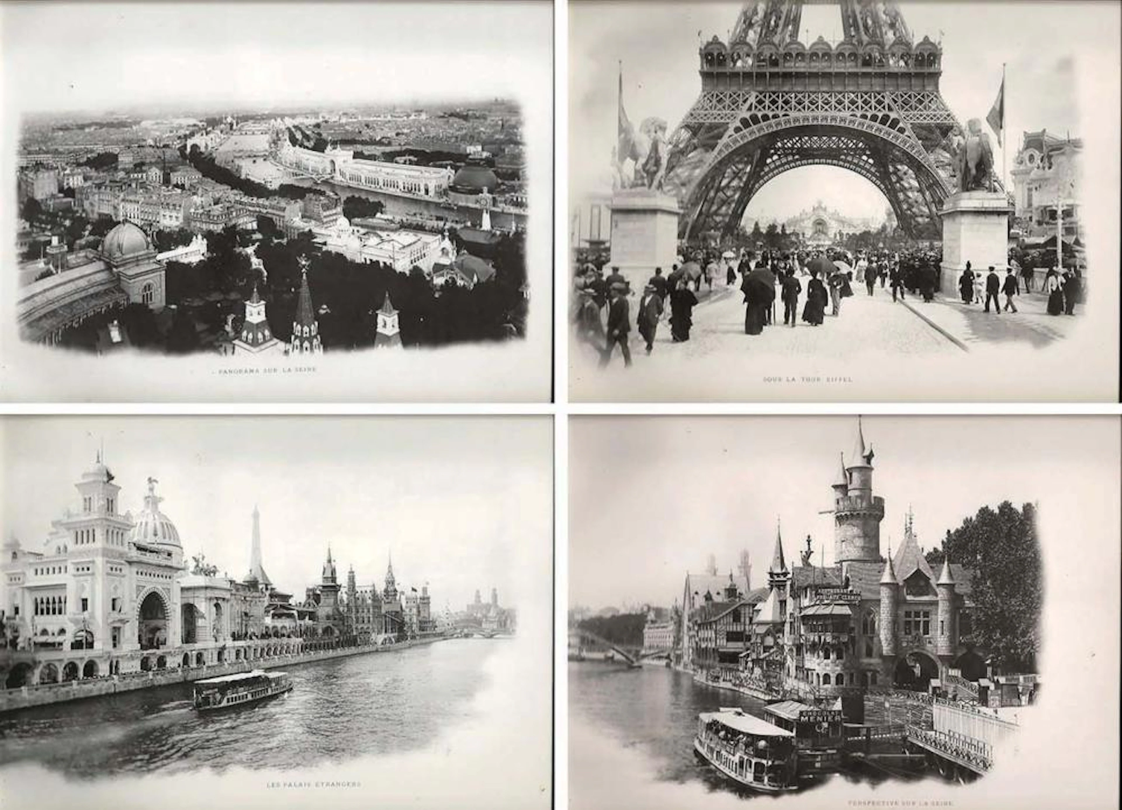 Exposition Universelle 1900 Album Contenant 55 Photos / 55 Vinatge Photos 1900