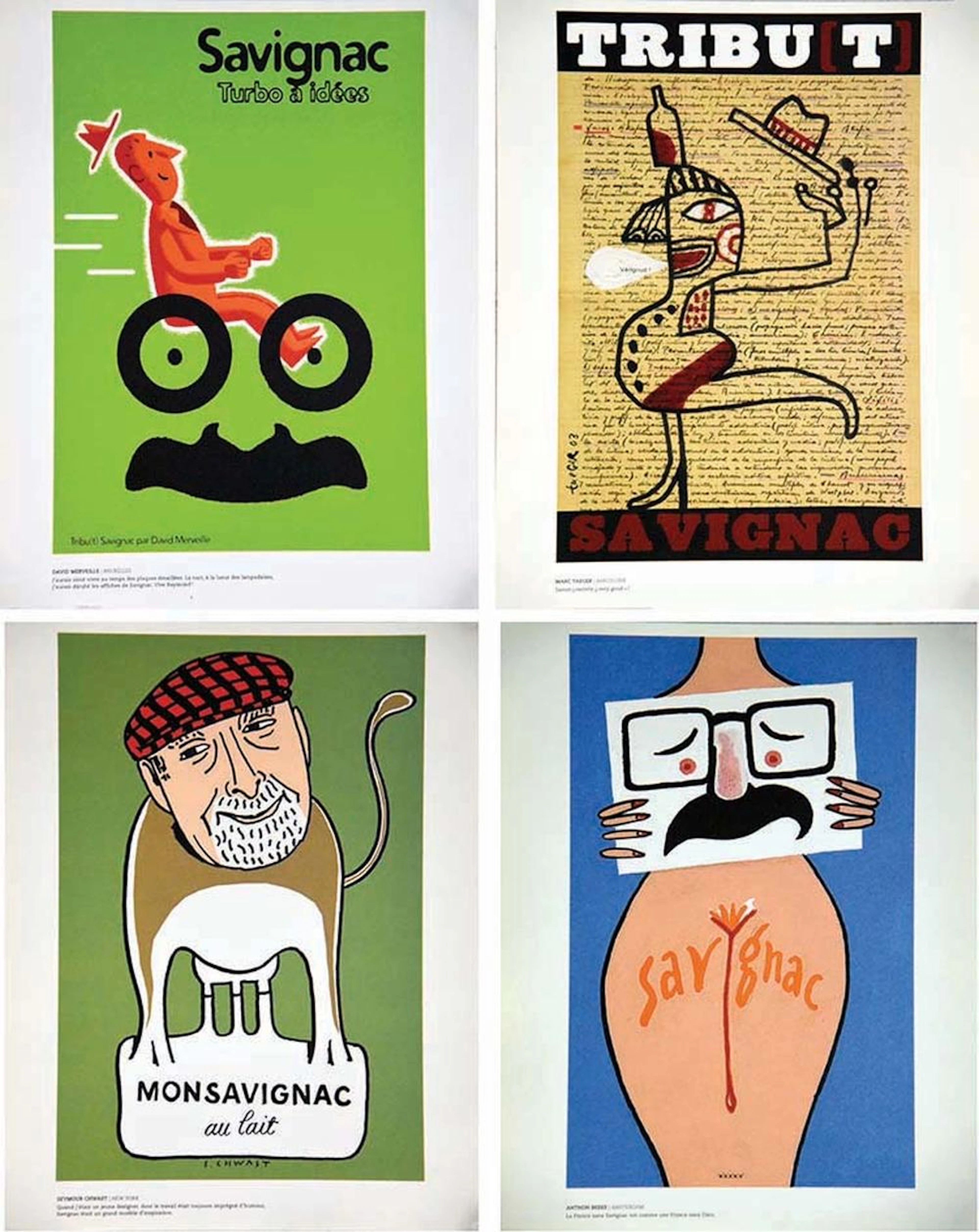 Tribut Savignac 60 Graphistes & Illustrateurs rendent...