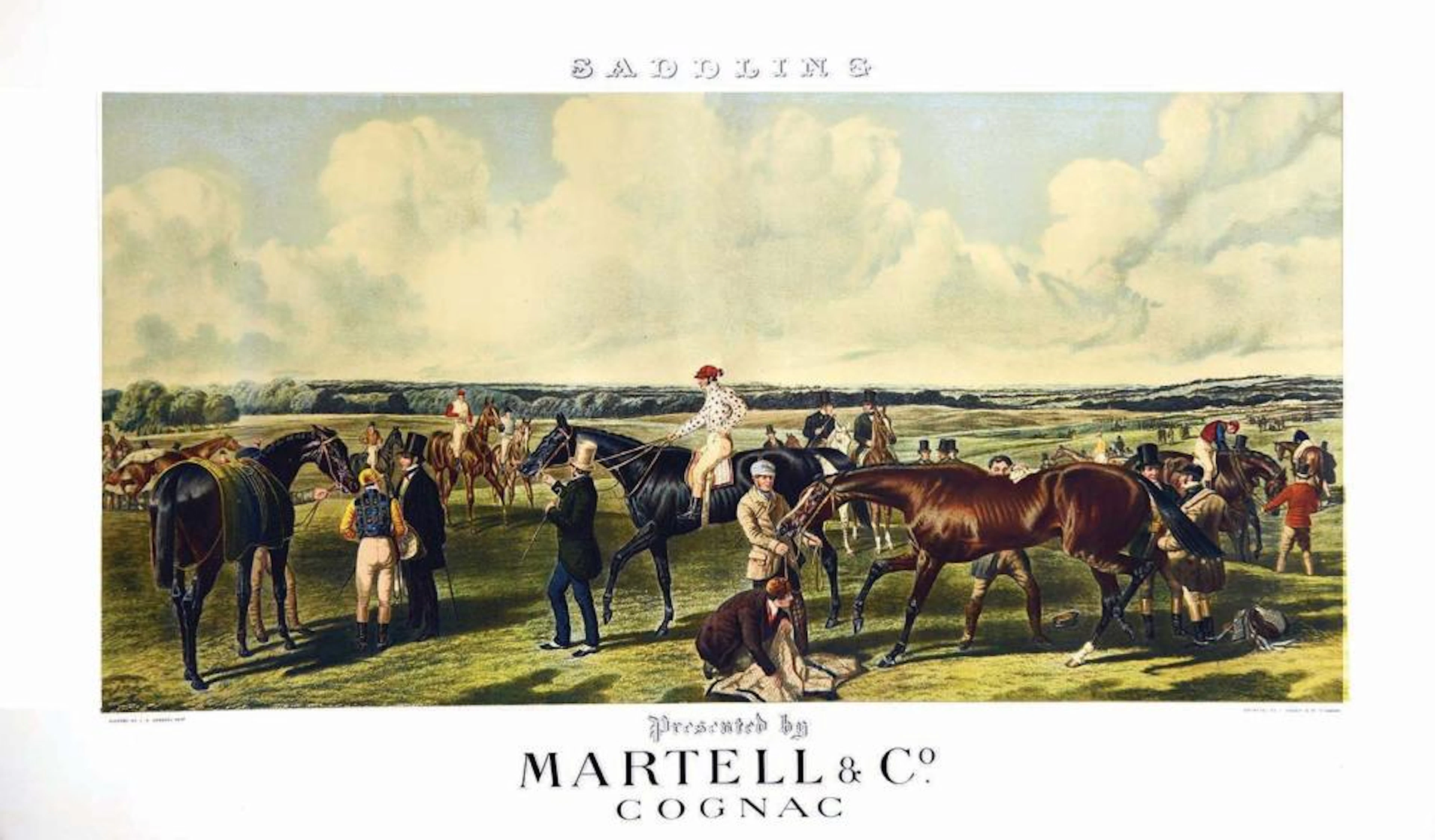 Martel & Co Cognac Sadding vers 1930
