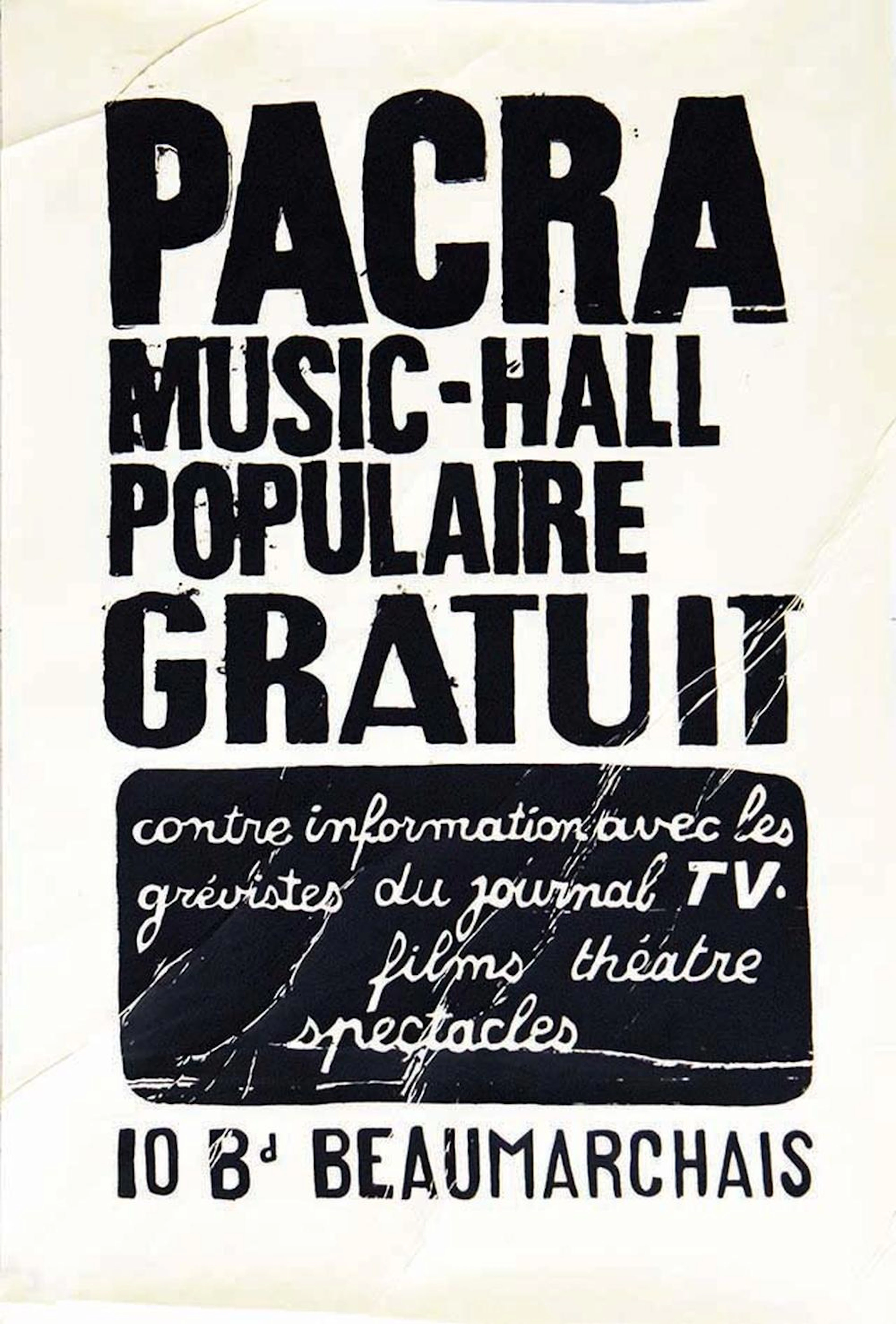 Pacra Music-Hall Populaire Gratuit Contre Information...