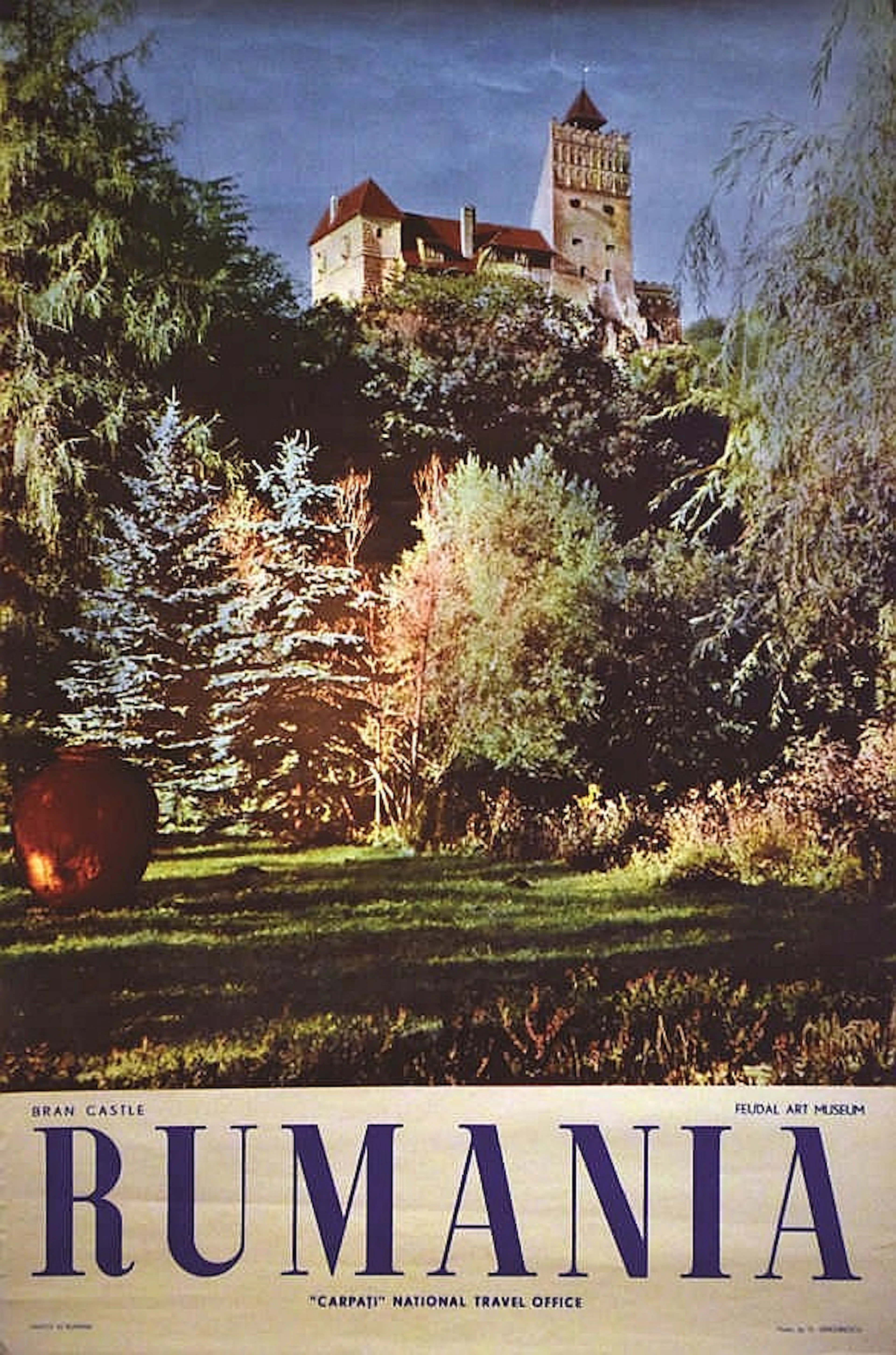 Bran CastleRumania vers 1960