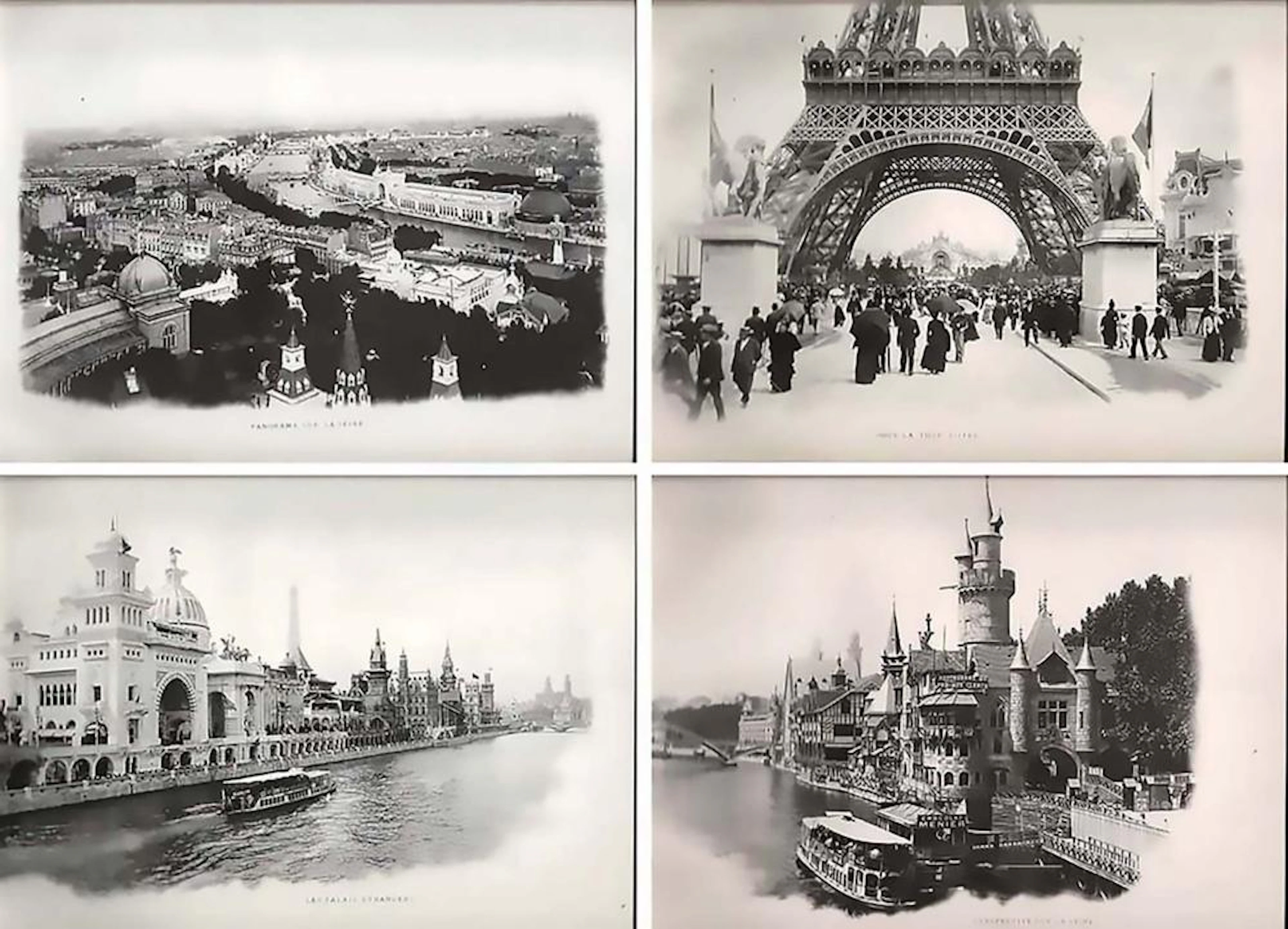 Exposition Universelle 1900 Album Contenant 55 Photos / 55 Vinatge Photos 1900