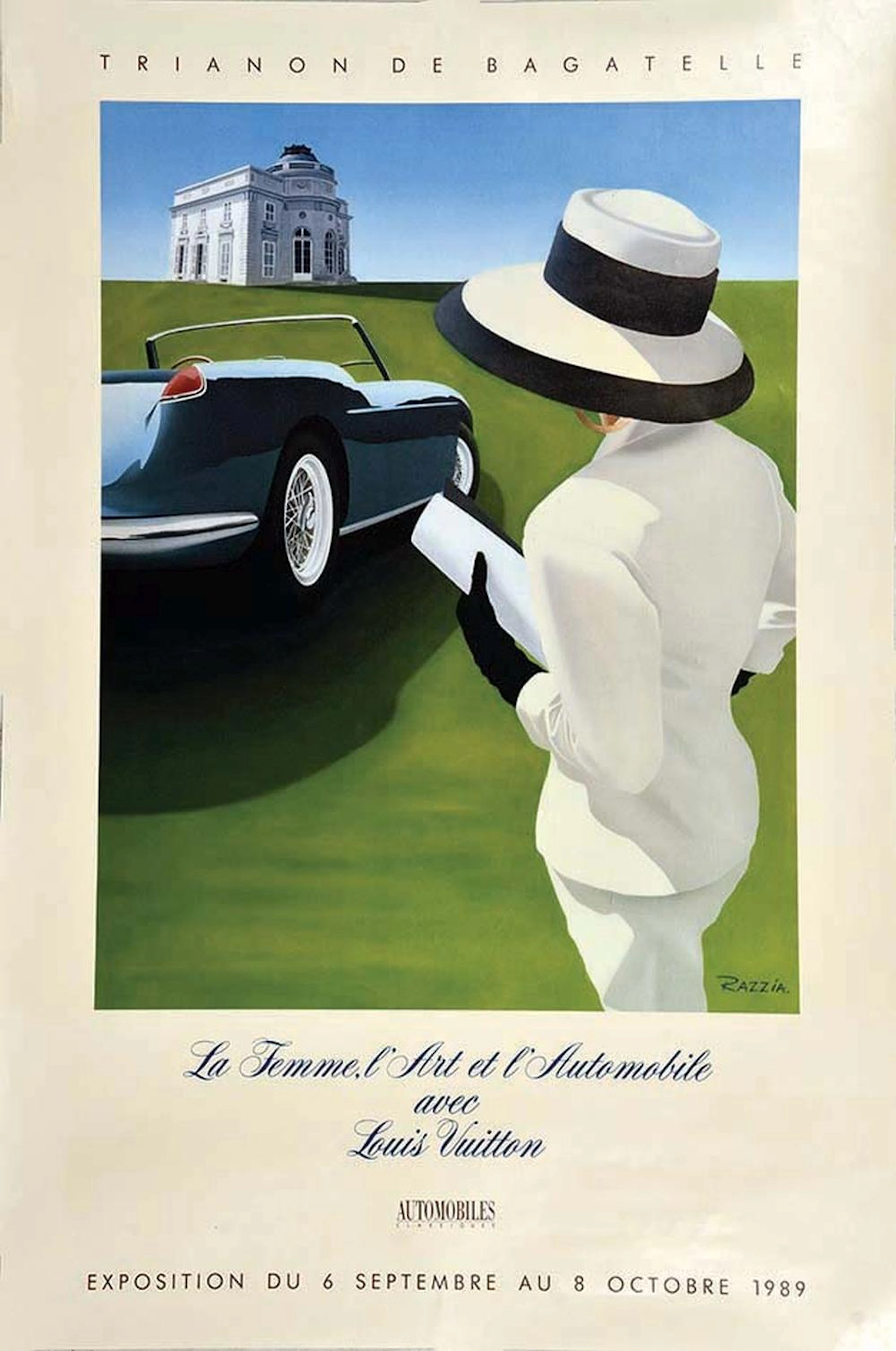 La Femme L'Art et L'Automobile avec Louis Vuitton Trianon de