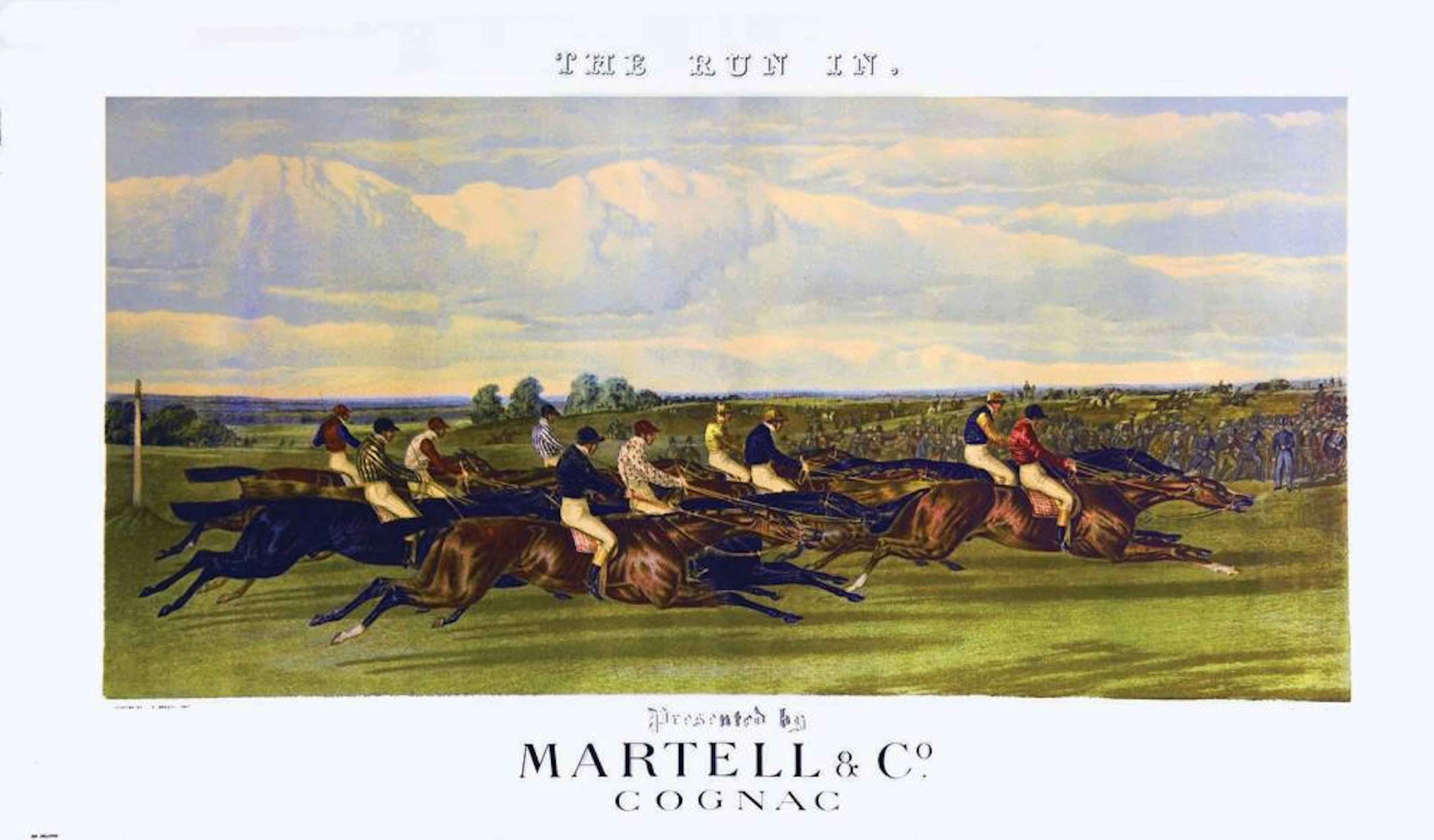 Martel & Co Cognac The Run In vers 1960