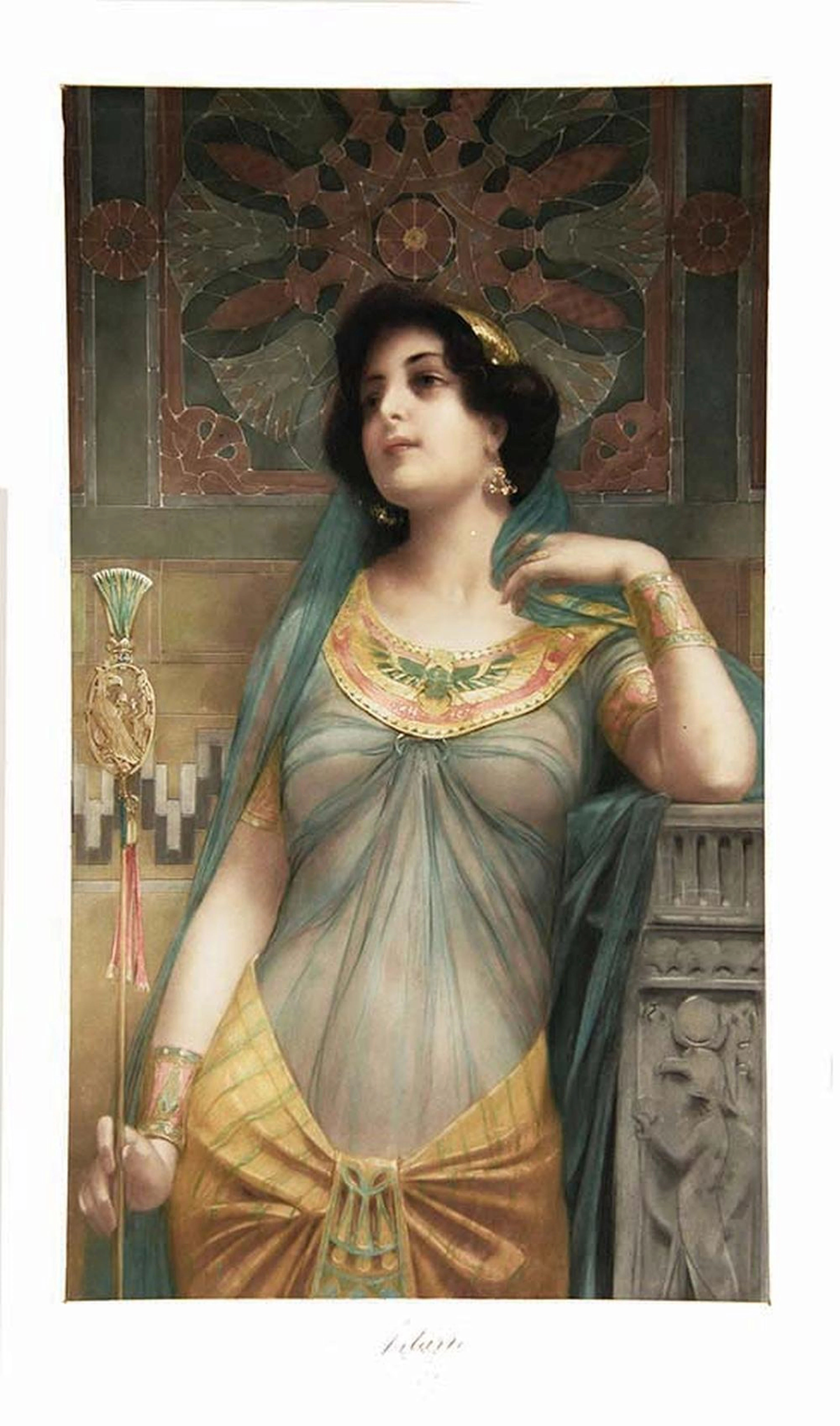 Astarte (Rare estampe de la Sécession Viennoise / Rare...