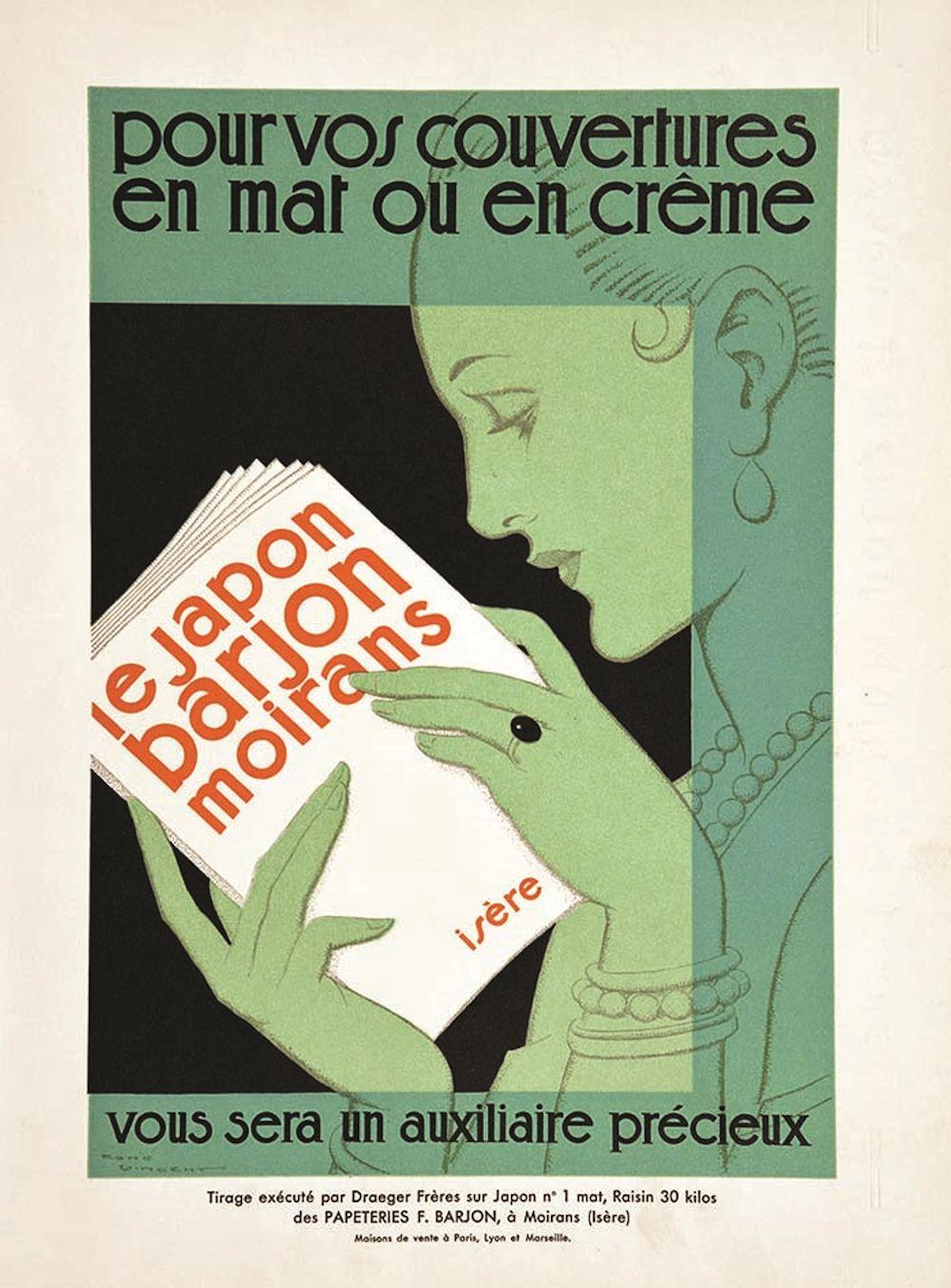 Pour vos couvertures en mat ou en crème Le Japon Barjon...