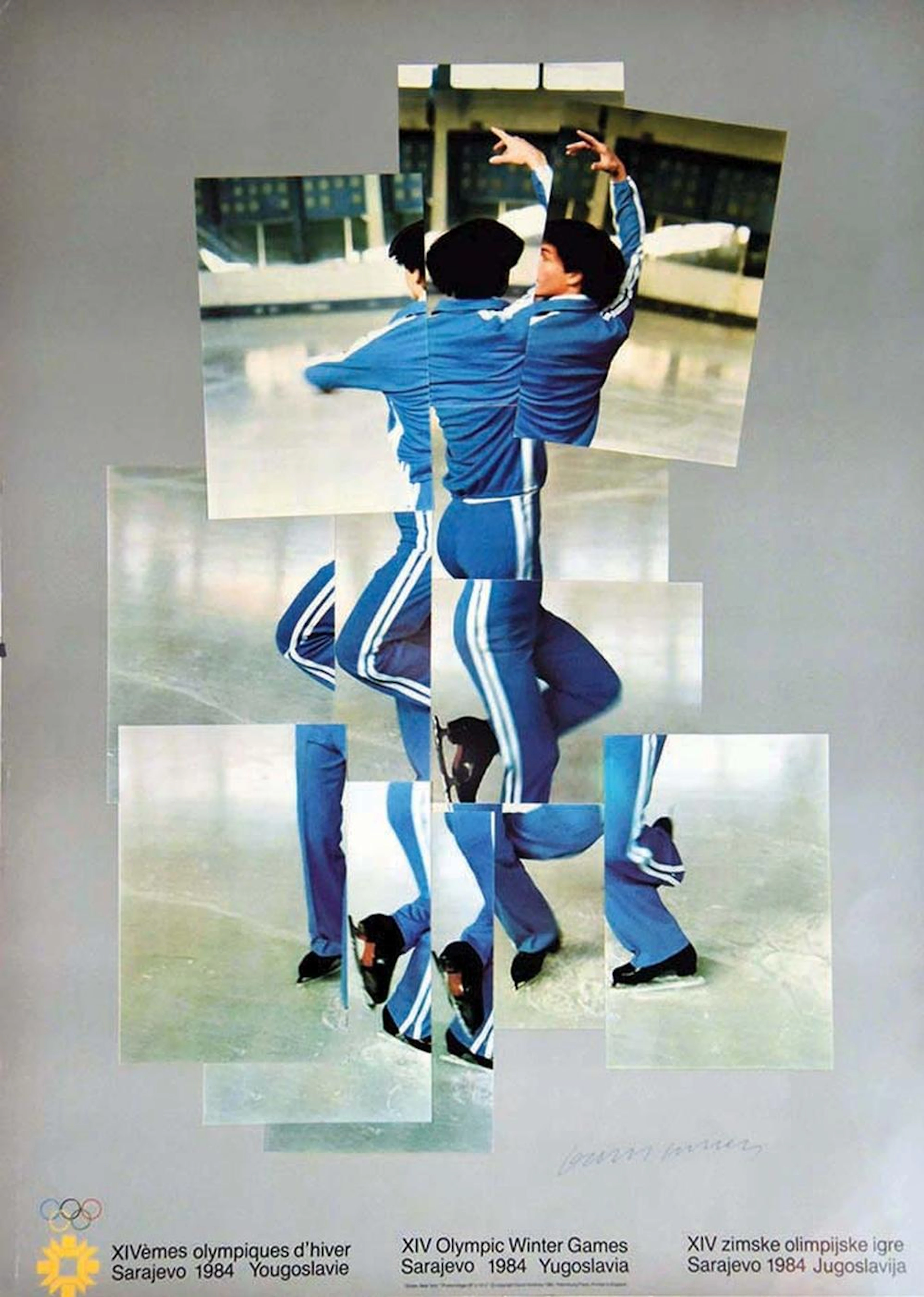 SPORTS D'HIVER / WINTER SPORTS - HOCKNEY DAVID - Skater New York pour