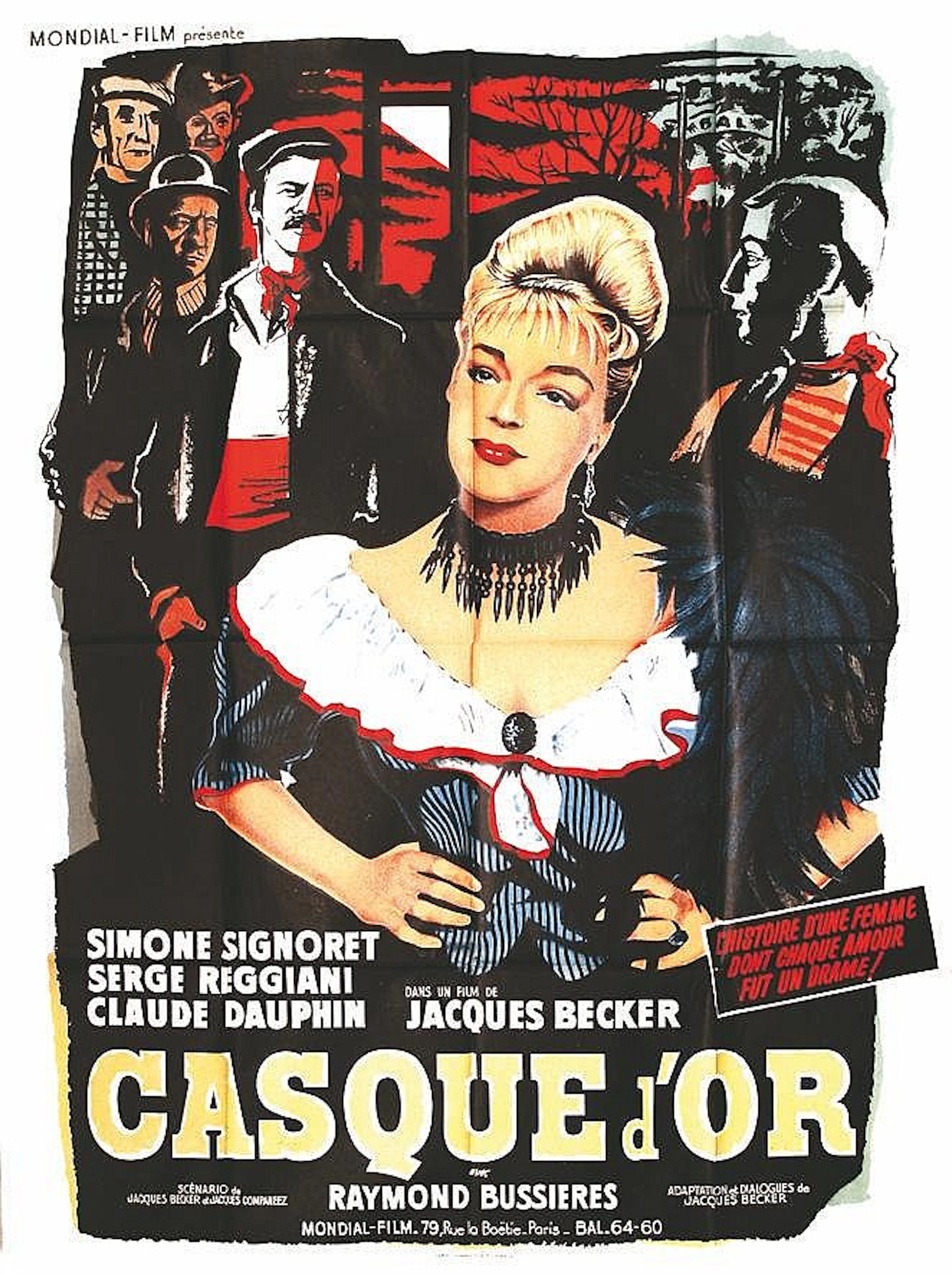 JACQUELIN non signée Casque d'Or - Jacques Becker 1952
