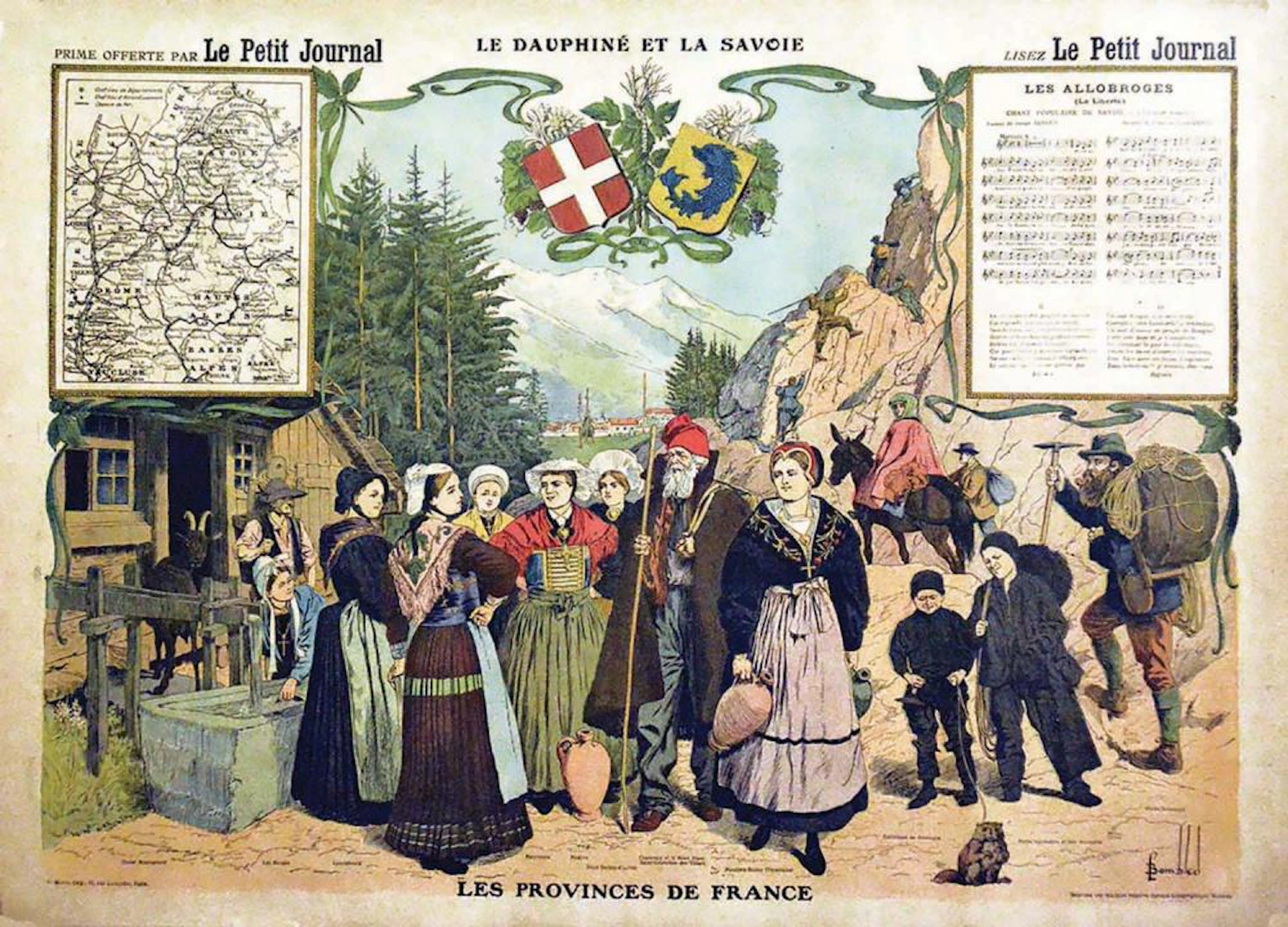 La Savoie et Le Dauphiné tous les Costume régionaux Savoyar