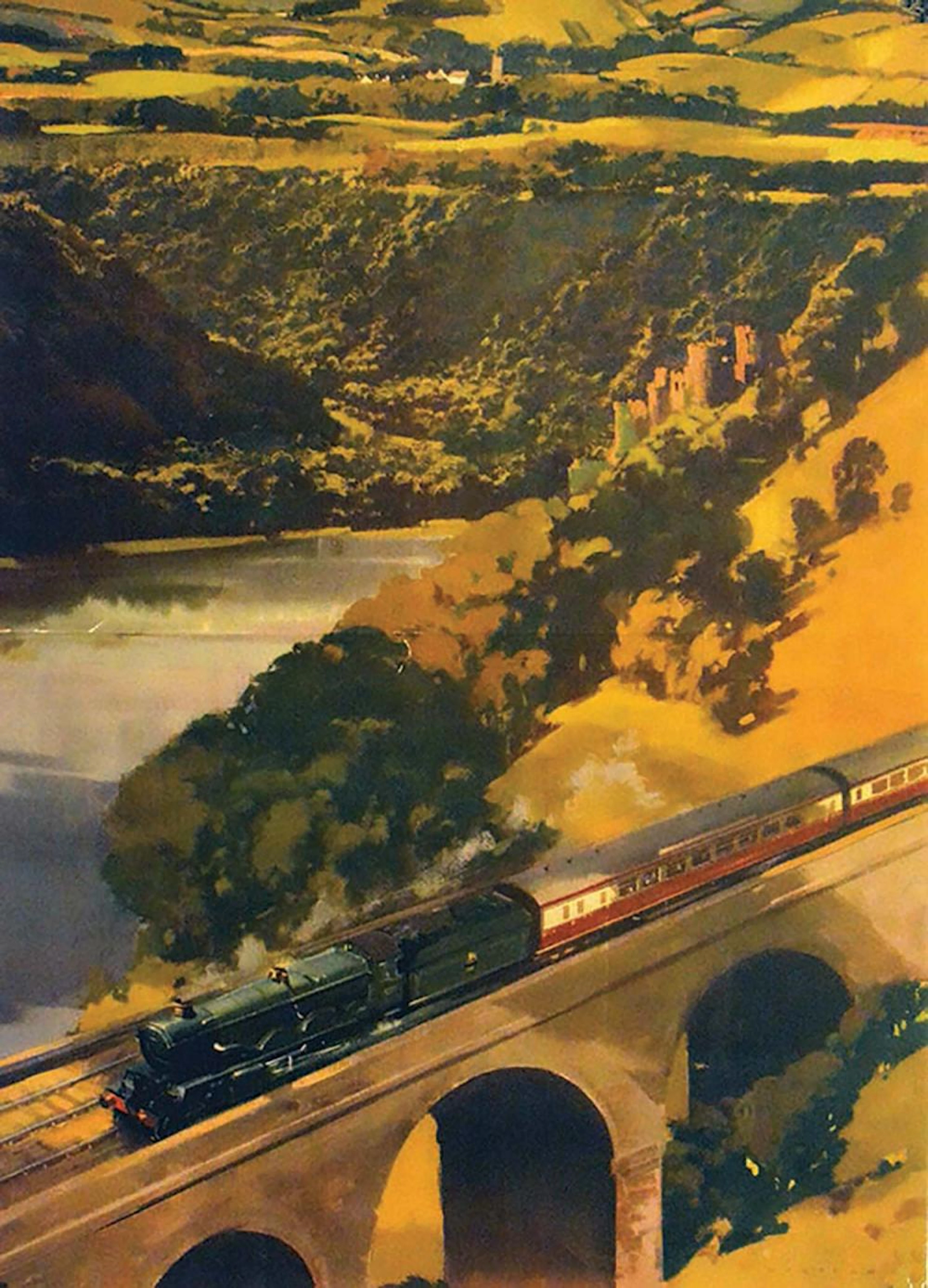 Train dans la Campagne Anglaise